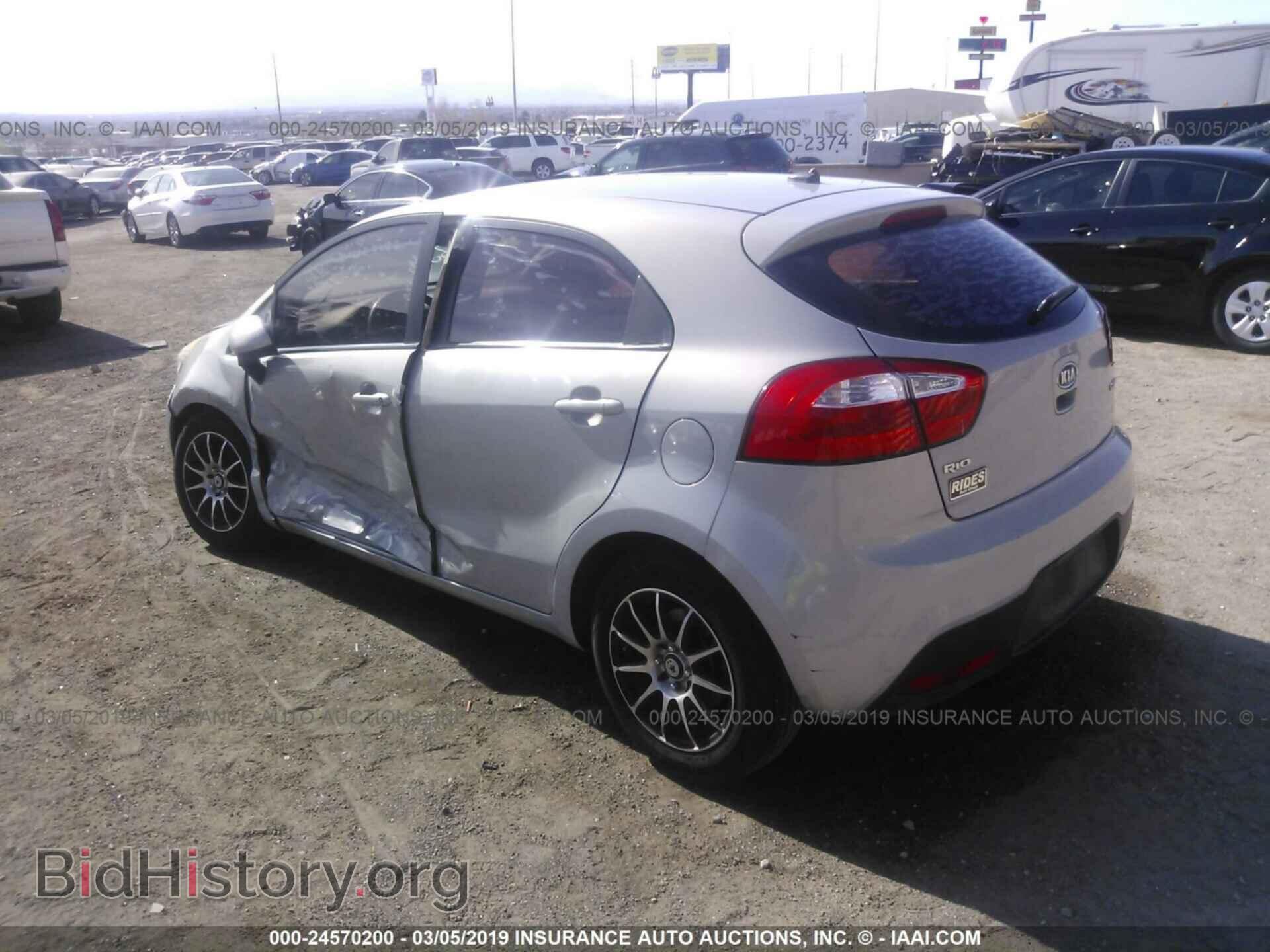 2012 KIA RIO - VIN: KNADN5A32C6011802 - Фото 3