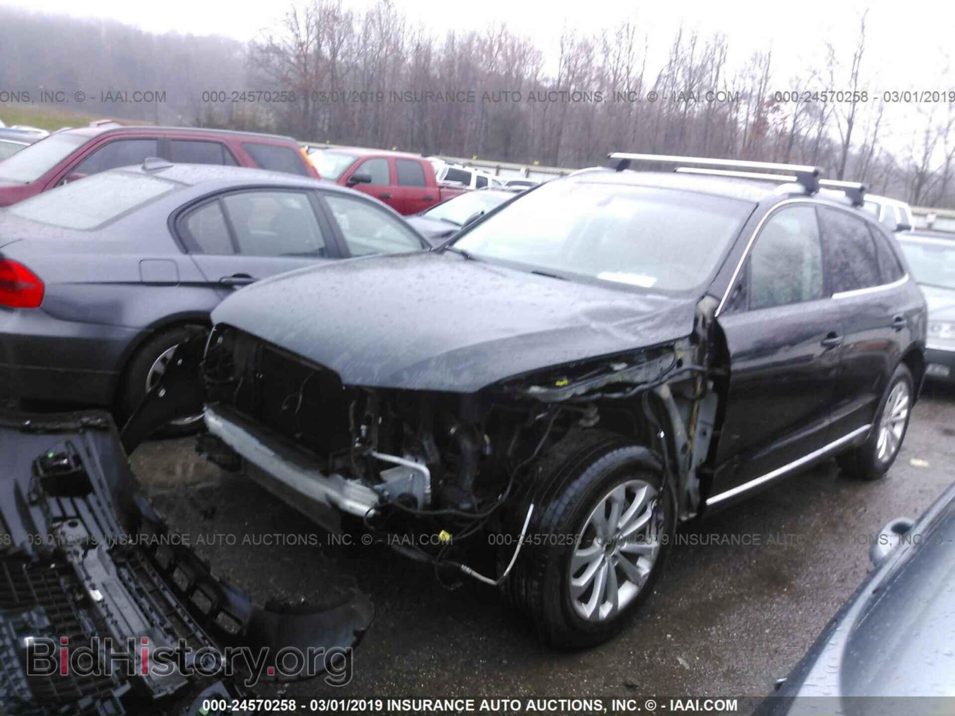 2014 AUDI Q5 - VIN: WA1LFAFP5EA105053 - Photo 2