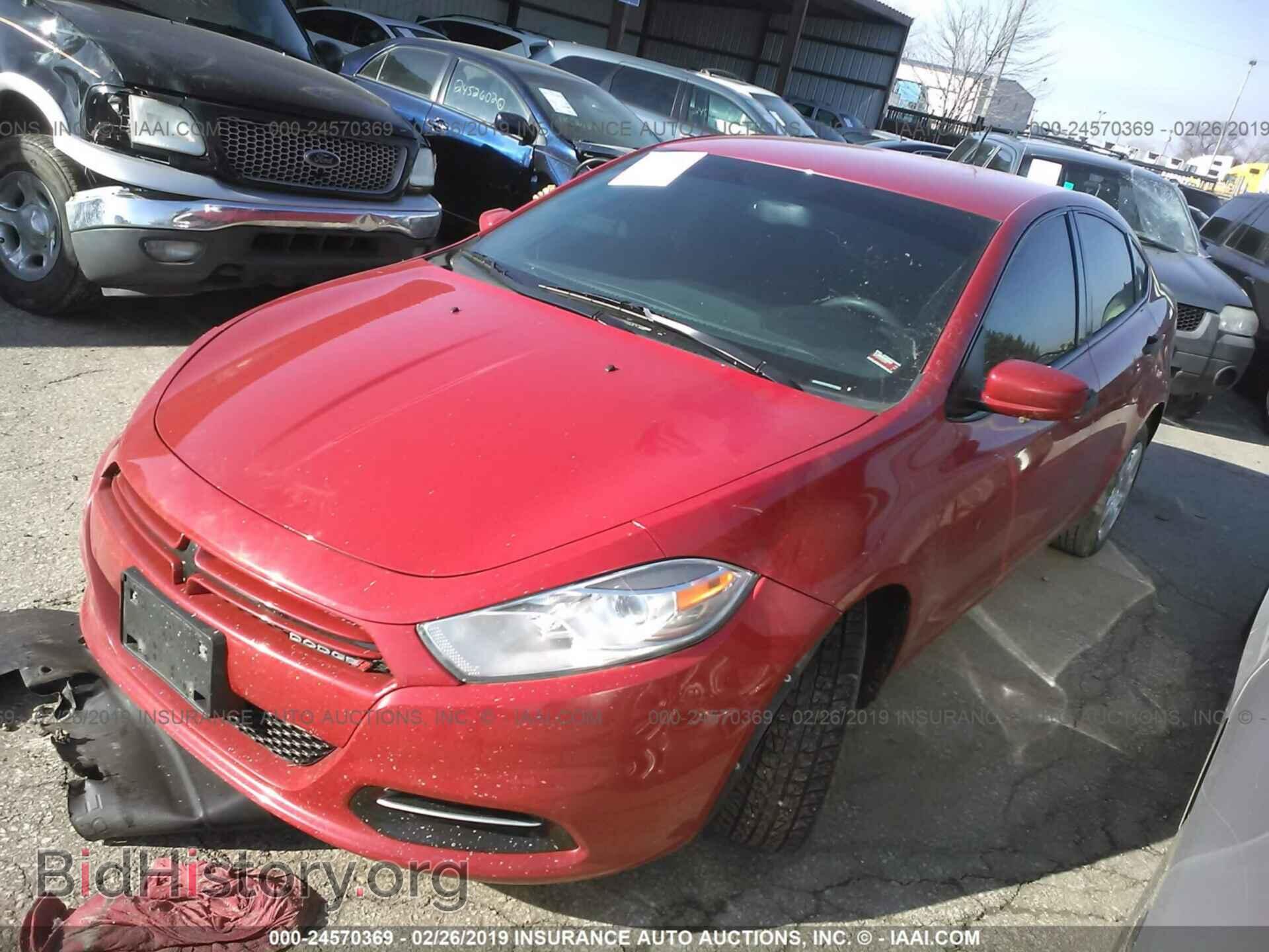 2013 DODGE DART - VIN: 1C3CDFAAXDD104011 - Фото 2