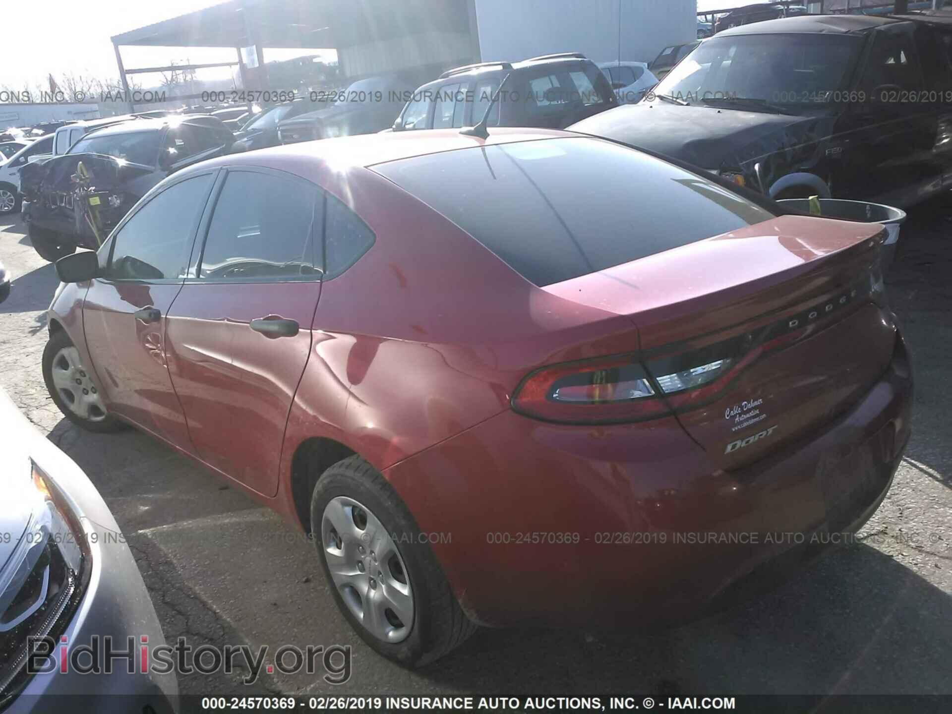 2013 DODGE DART - VIN: 1C3CDFAAXDD104011 - Фото 3