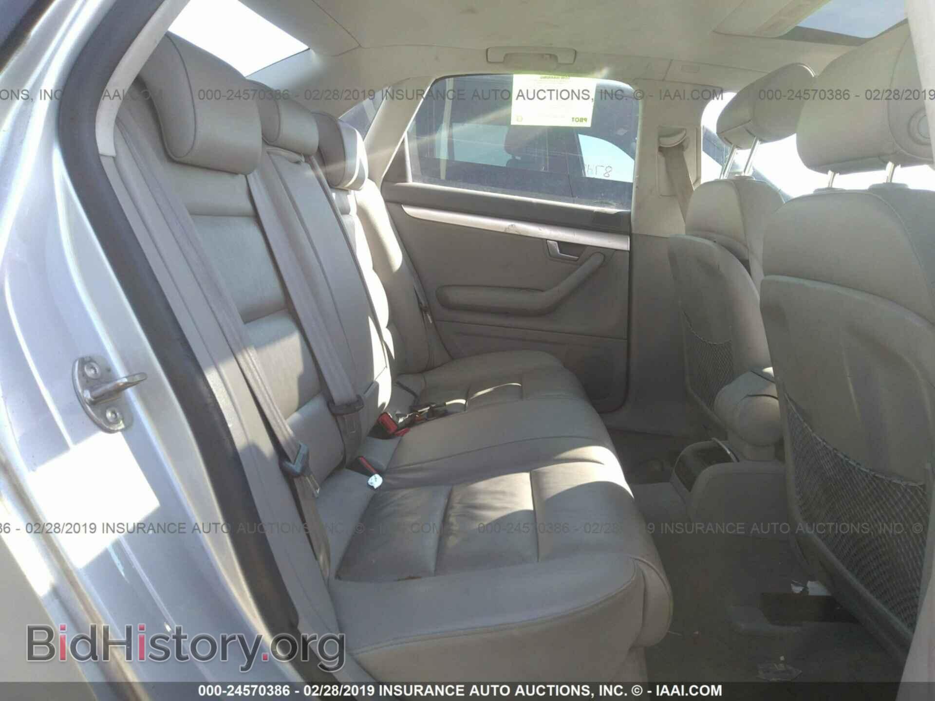 2006 AUDI A4 - VIN: WAUDF78E66A018558 - Фото 8