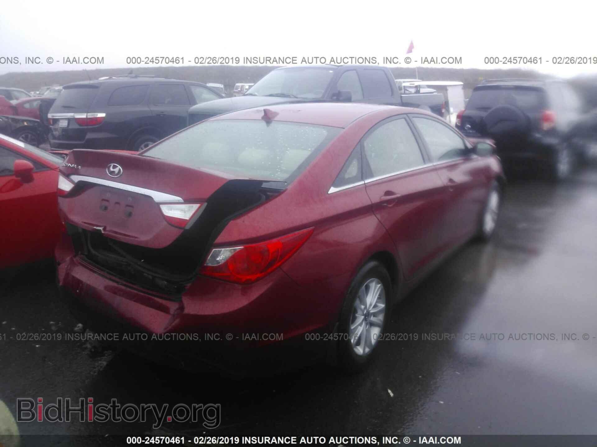 2012 HYUNDAI SONATA - VIN: 5NPEB4AC5CH417797 - Фото 4