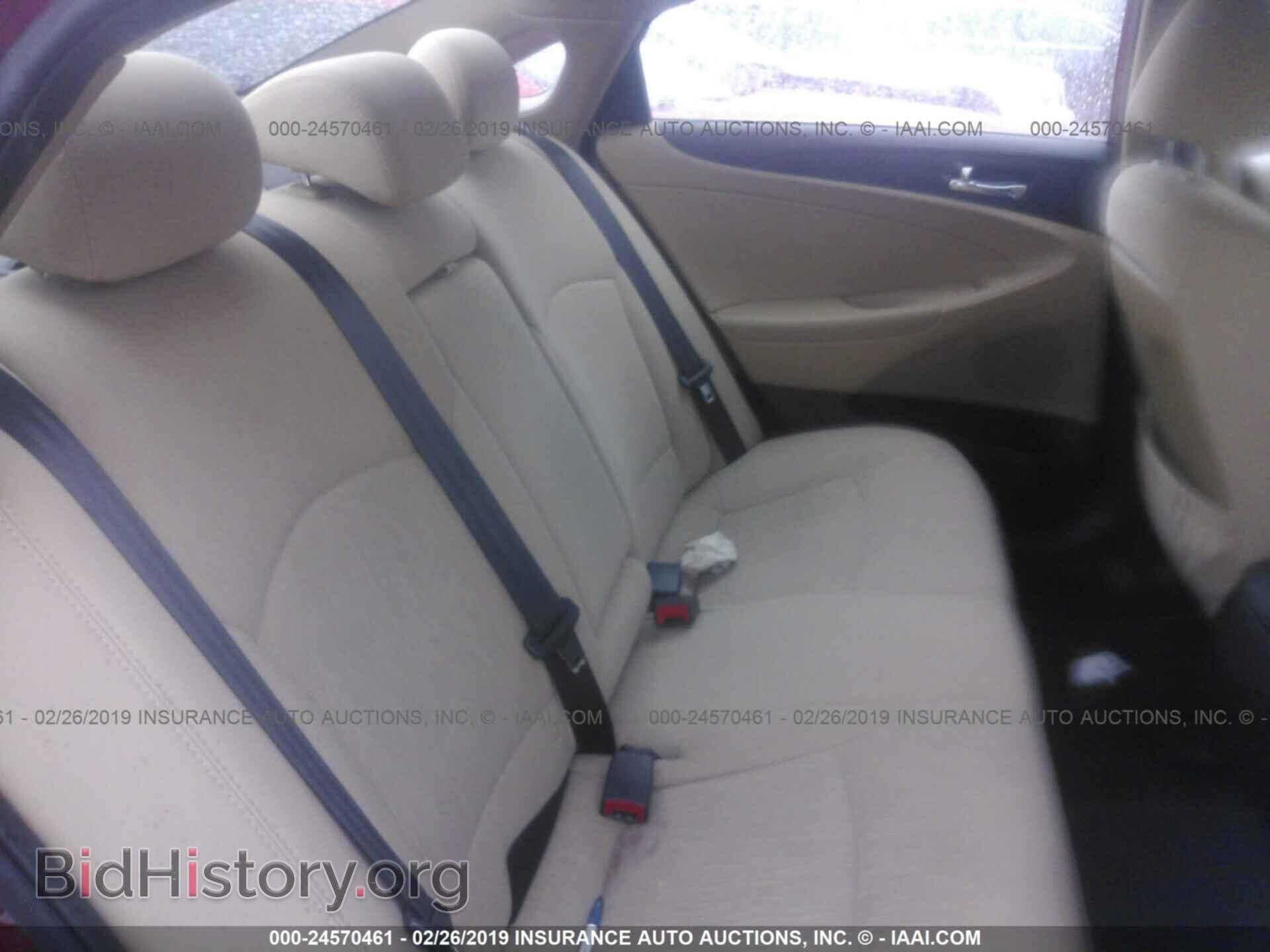2012 HYUNDAI SONATA - VIN: 5NPEB4AC5CH417797 - Фото 8