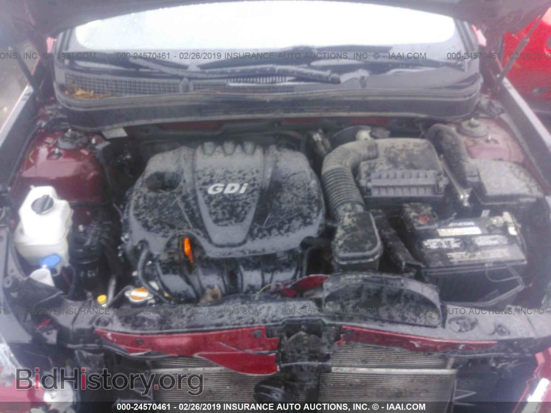 2012 HYUNDAI SONATA - VIN: 5NPEB4AC5CH417797 - Фото 10