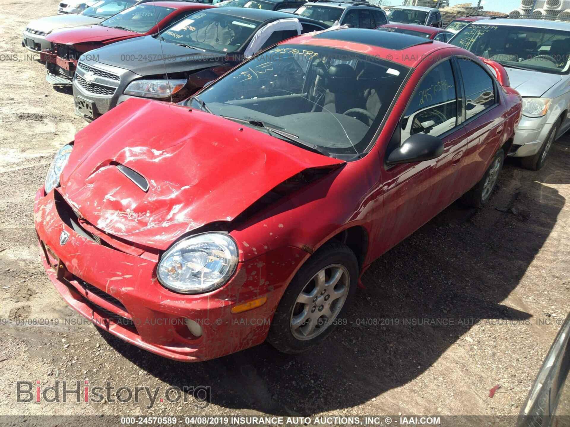 2005 DODGE NEON - VIN: 1B3ES56C45D193124 - Фото 2