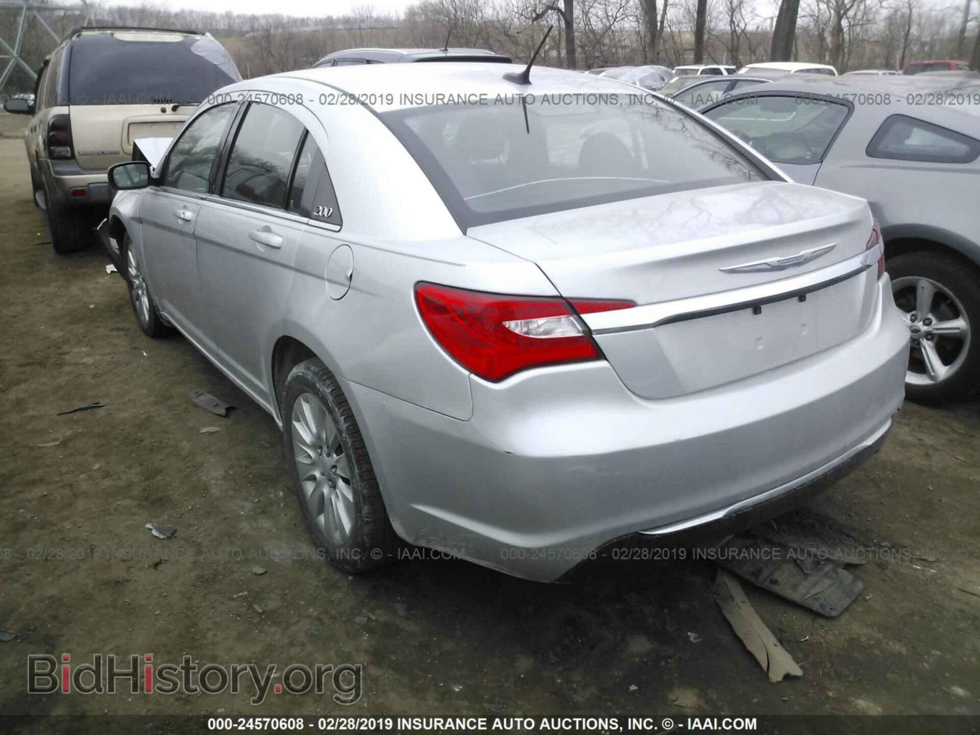 2012 CHRYSLER 200 - VIN: 1C3CCBAB1CN295654 - Фото 3