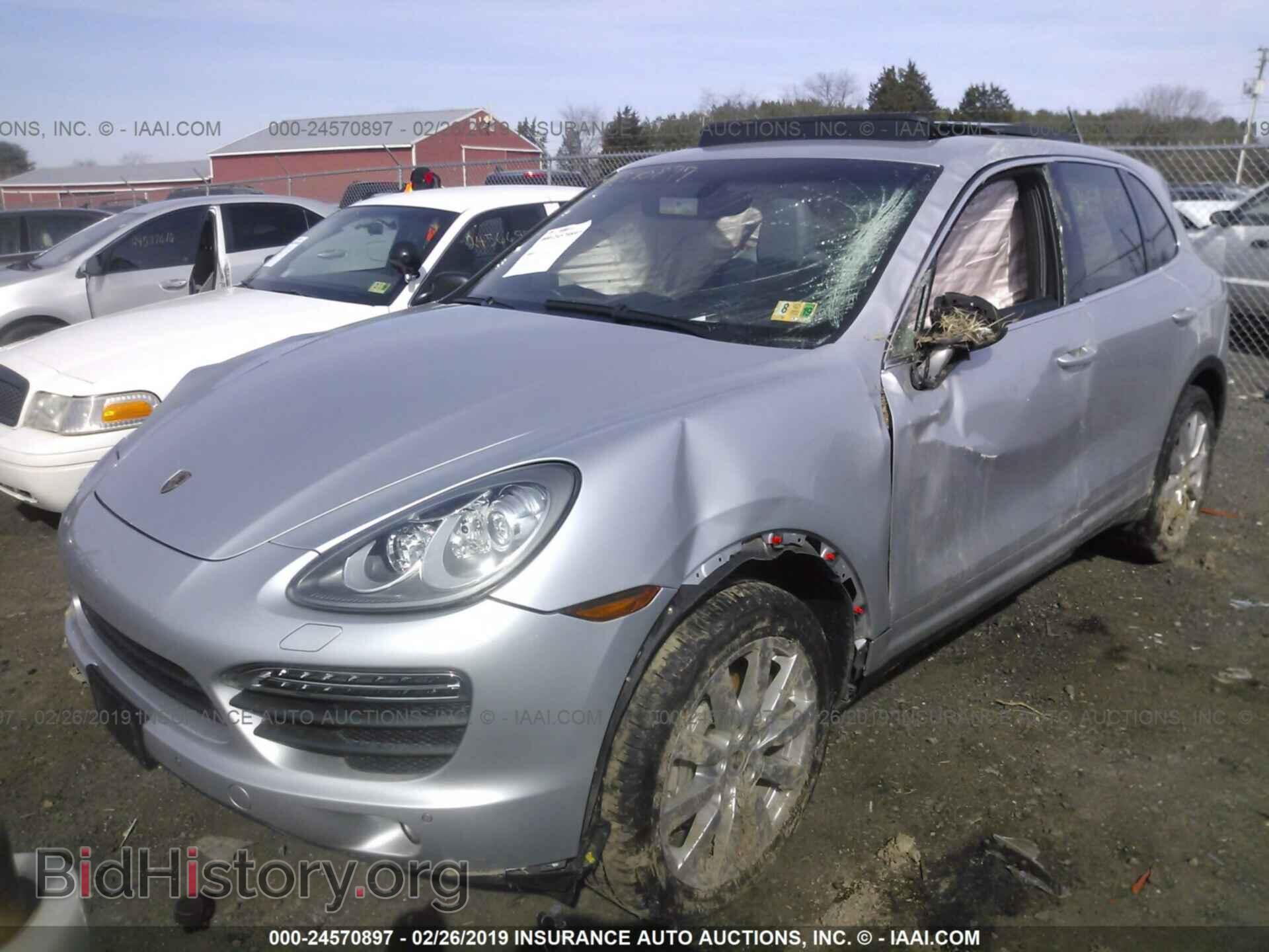 2012 PORSCHE CAYENNE - VIN: WP1AB2A24CLA46507 - Фото 2