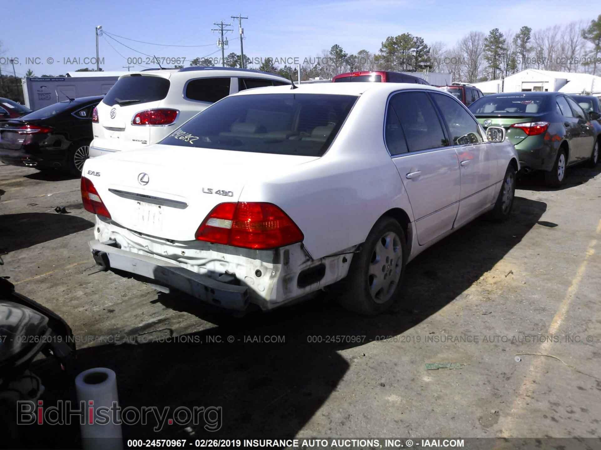 2001 LEXUS LS - VIN: JTHBN30F610018633 - Photo 4