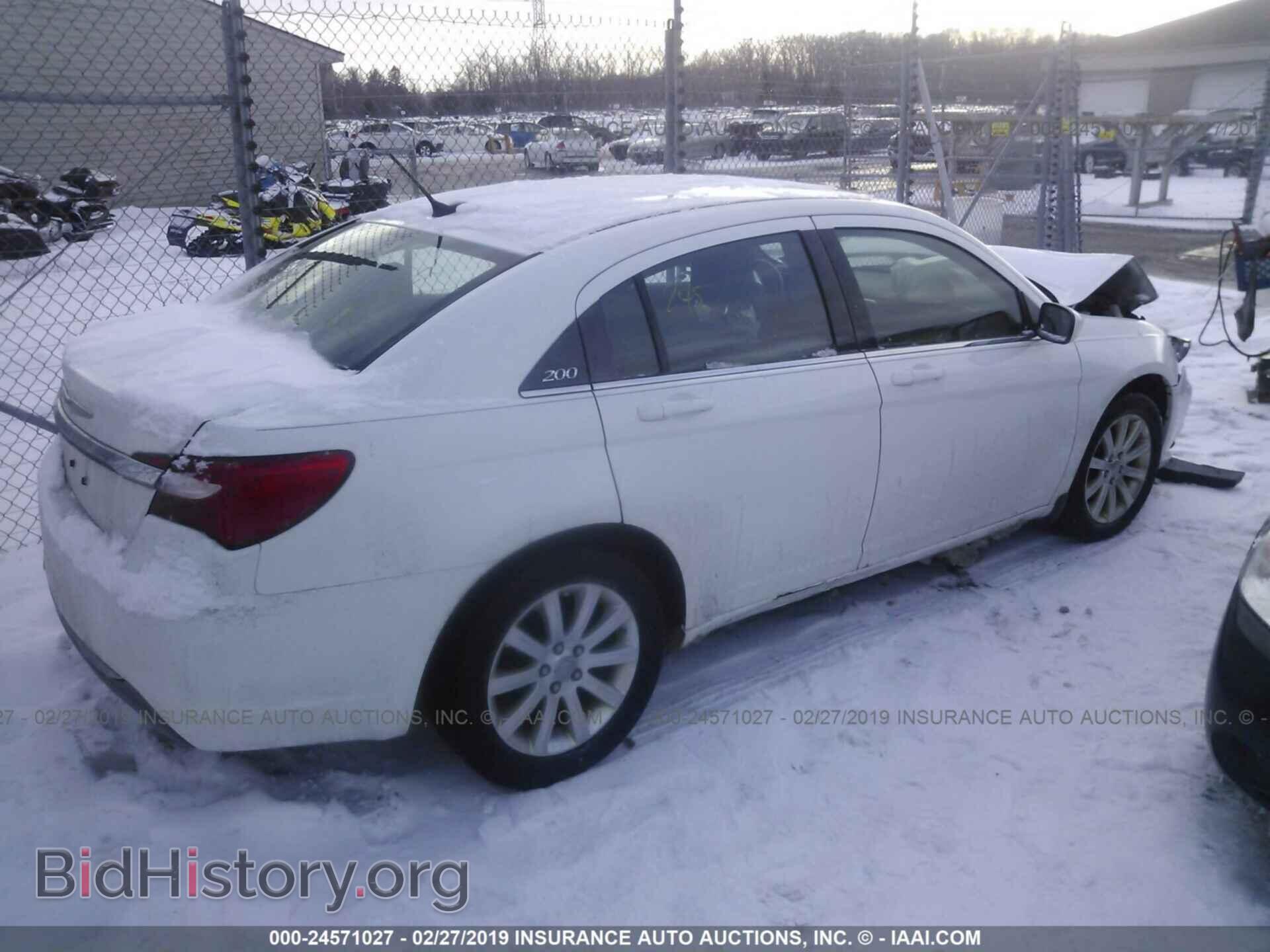 2013 CHRYSLER 200 - VIN: 1C3CCBBBXDN516300 - Фото 4