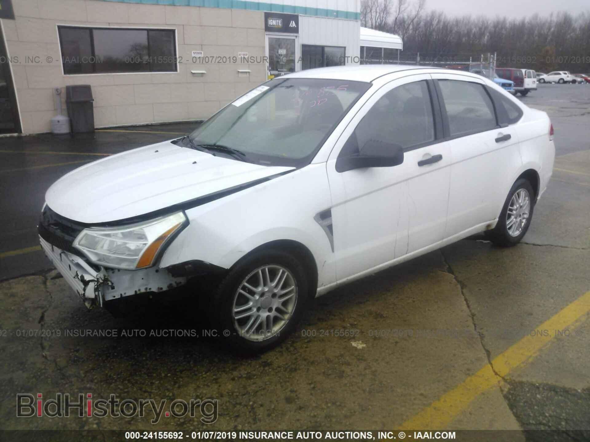2008 FORD FOCUS - VIN: 1FAHP35N38W204875 - Фото 2