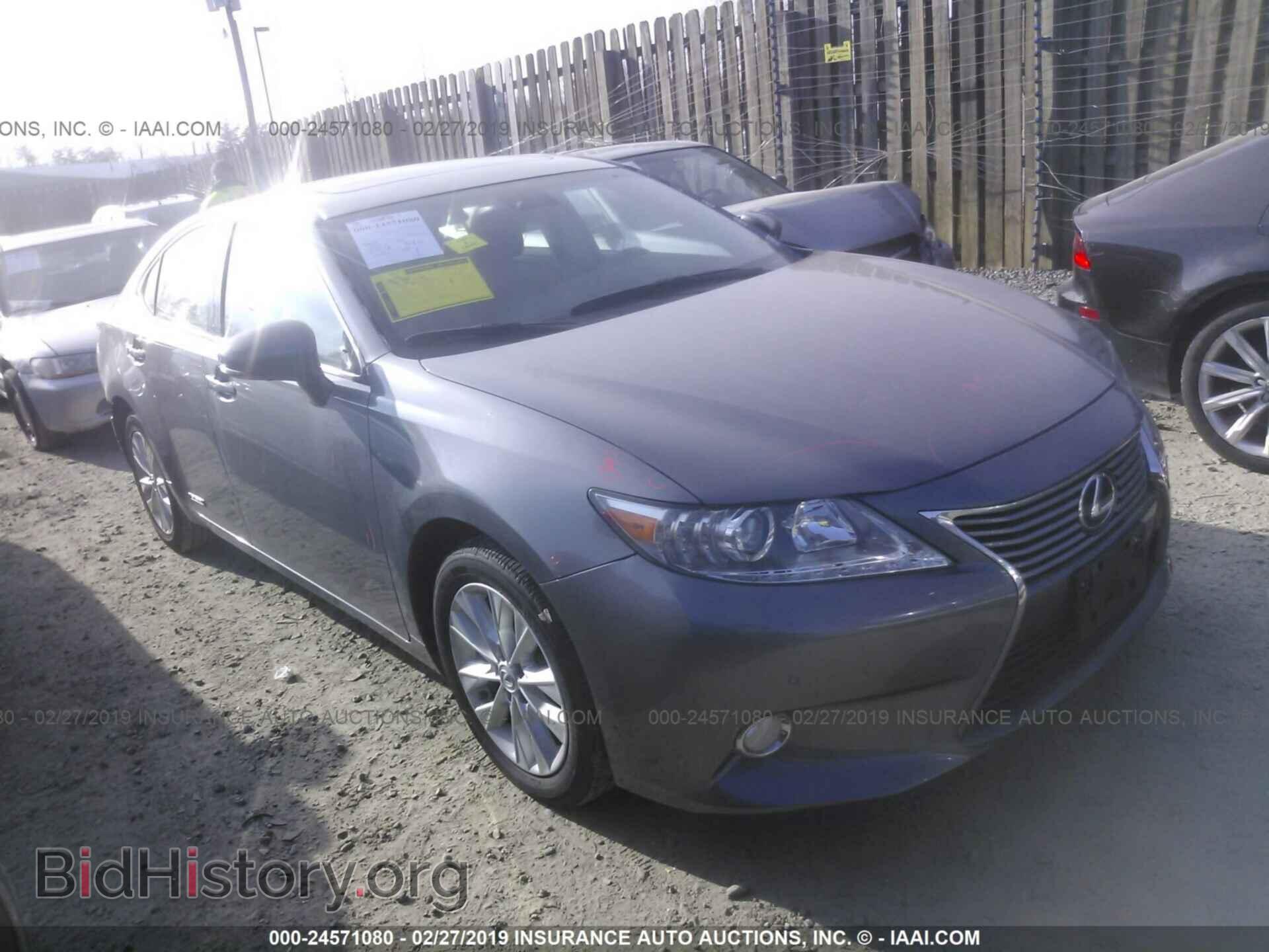 Photo JTHBW1GG9D2017257 - LEXUS ES 2013