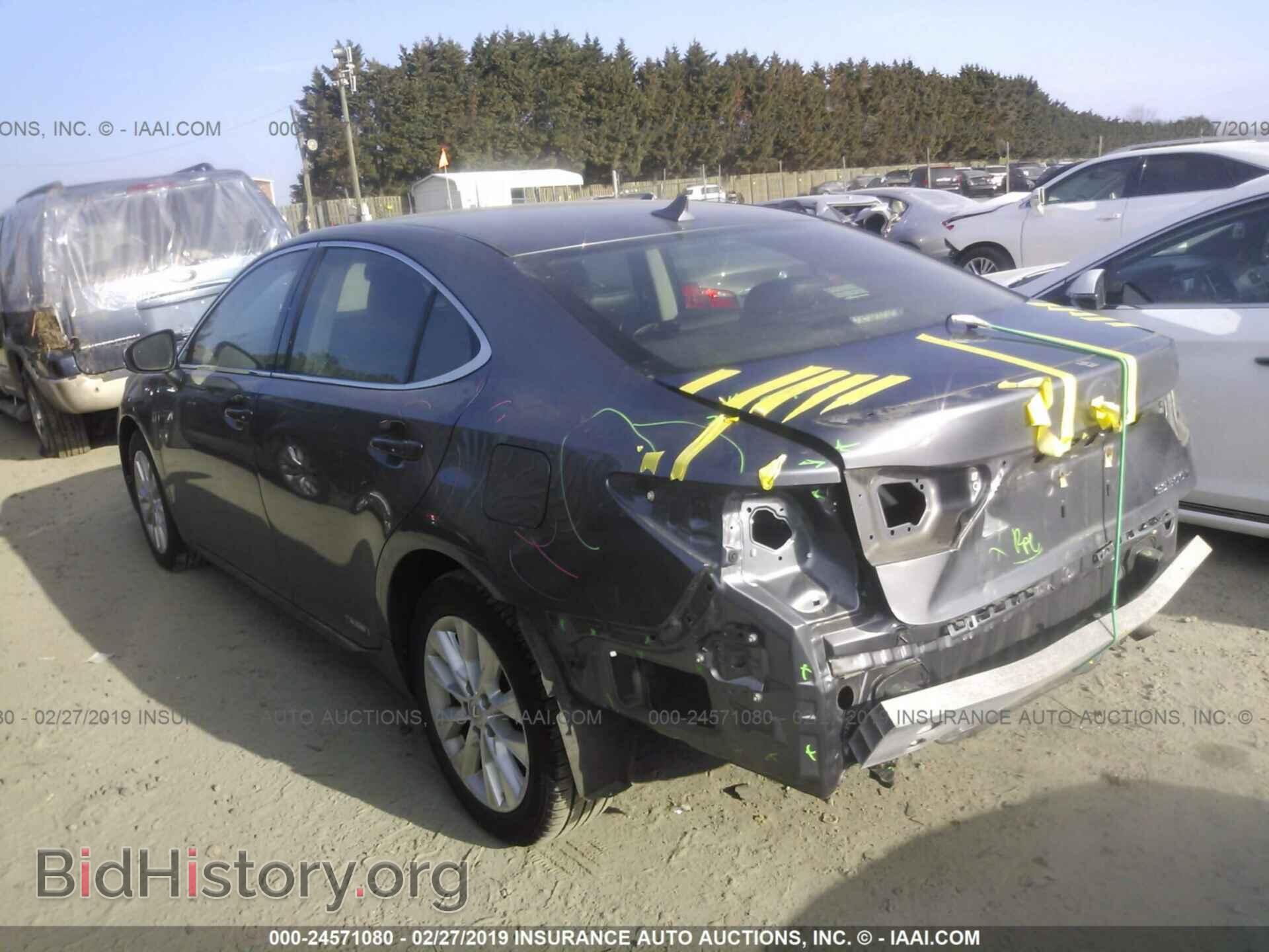 2013 LEXUS ES - VIN: JTHBW1GG9D2017257 - Фото 3