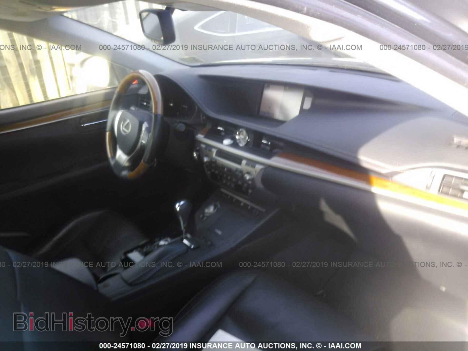 2013 LEXUS ES - VIN: JTHBW1GG9D2017257 - Фото 5