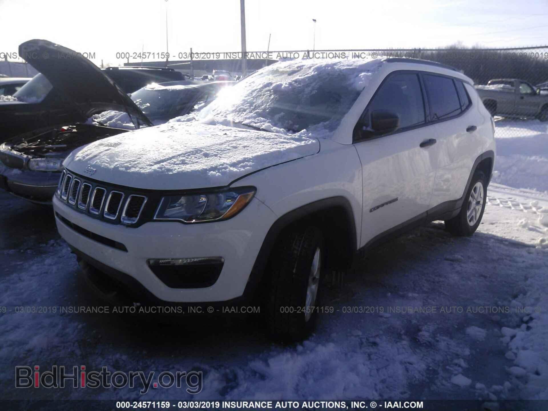 2017 JEEP COMPASS - VIN: 3C4NJDAB8HT642717 - Фото 2