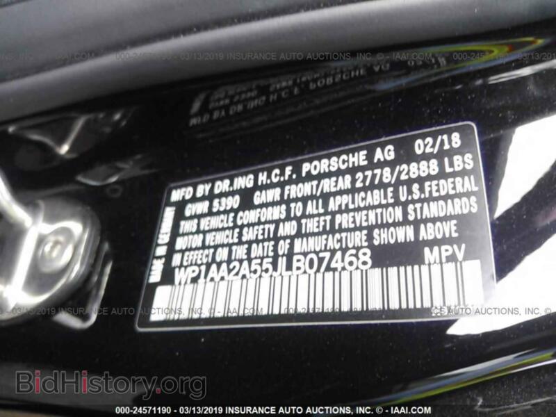 2018 Porsche MACAN (VIN WP1AA2A55JLB07468) — photo 9 of 10