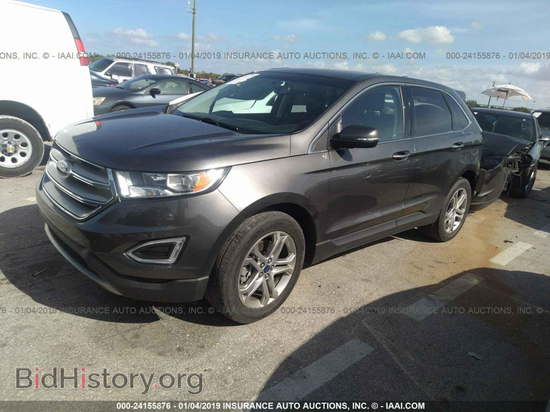 2016 FORD EDGE - VIN: 2FMPK3K81GBB05275 - Фото 2