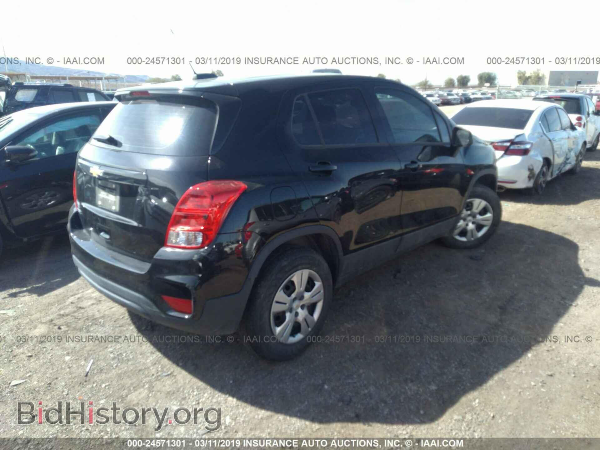 2017 CHEVROLET TRAX - VIN: 3GNCJKSB3HL258393 - Photo 4