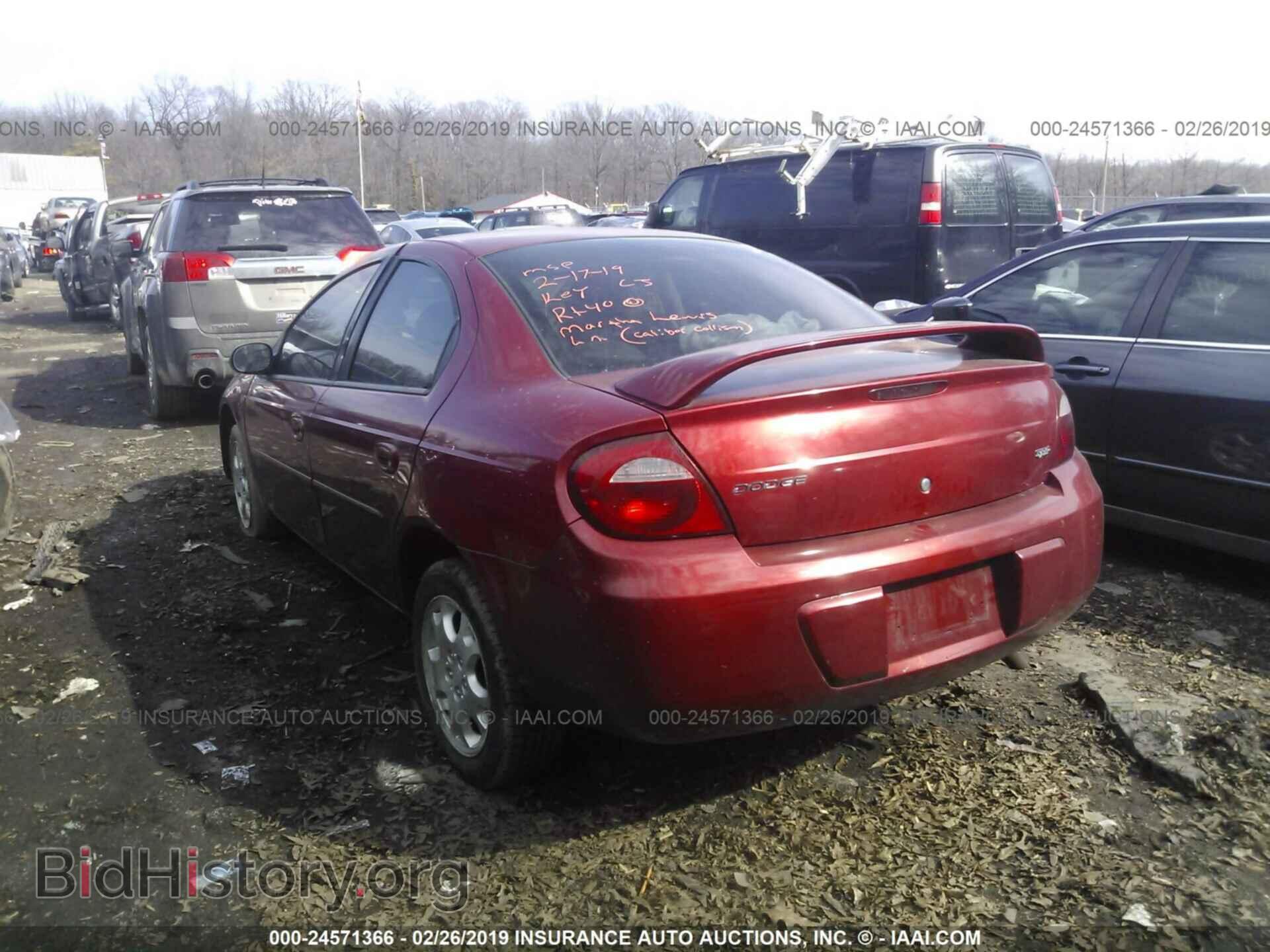 2005 DODGE NEON - VIN: 1B3ES56C85D287488 - Фото 3