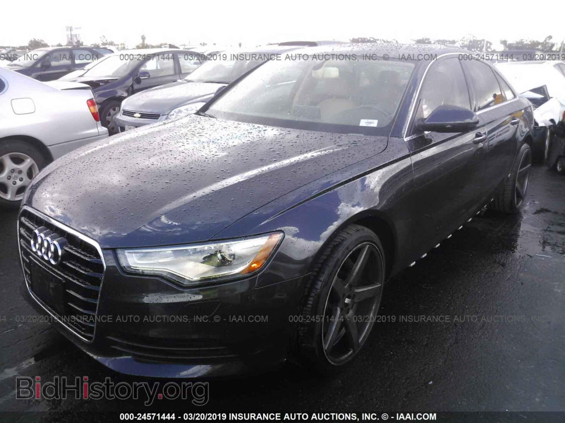 2014 AUDI A6 - VIN: WAUDFAFC4EN090154 - Photo 2