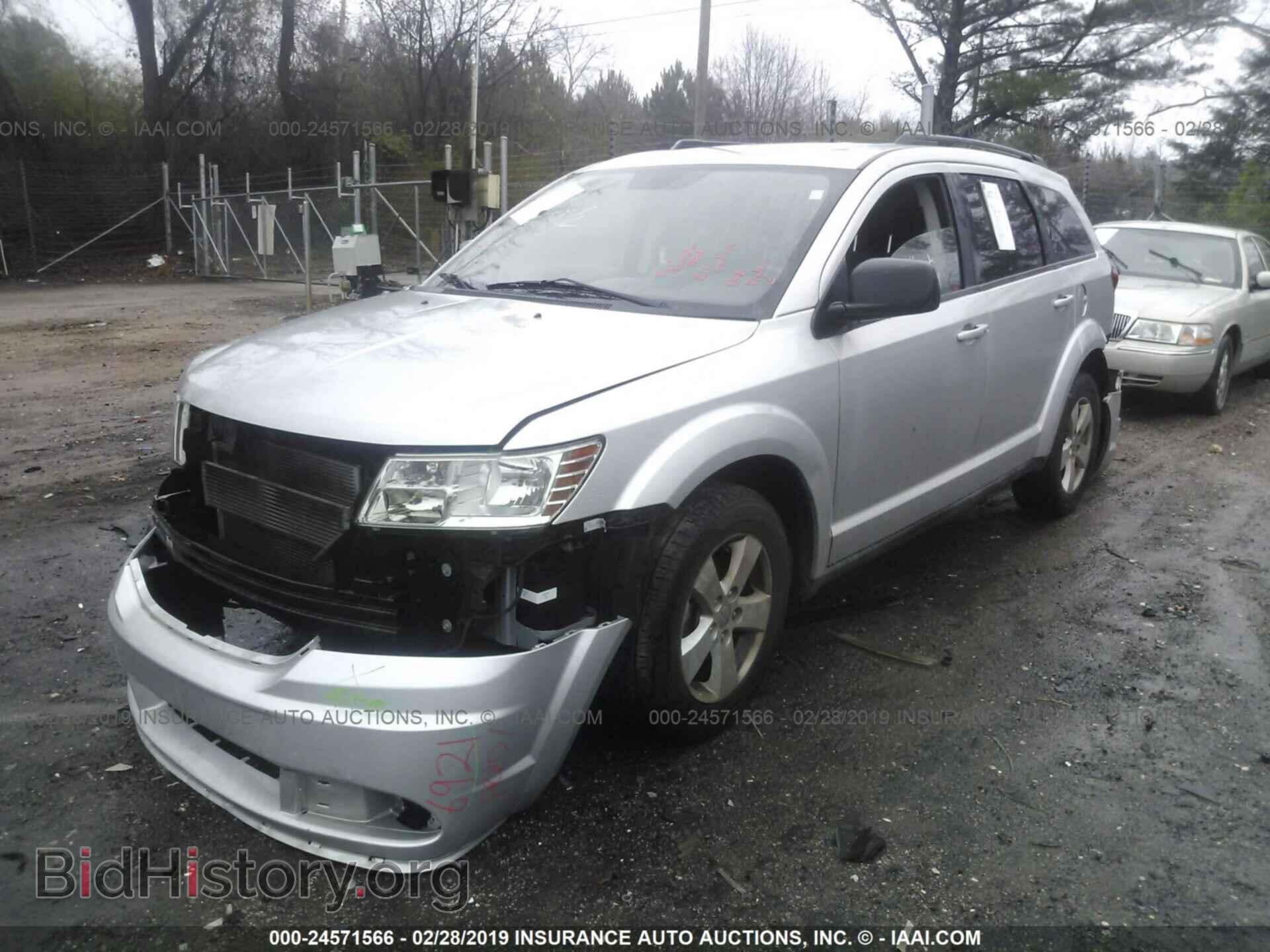 2012 DODGE JOURNEY - VIN: 3C4PDCAB7CT178323 - Фото 2