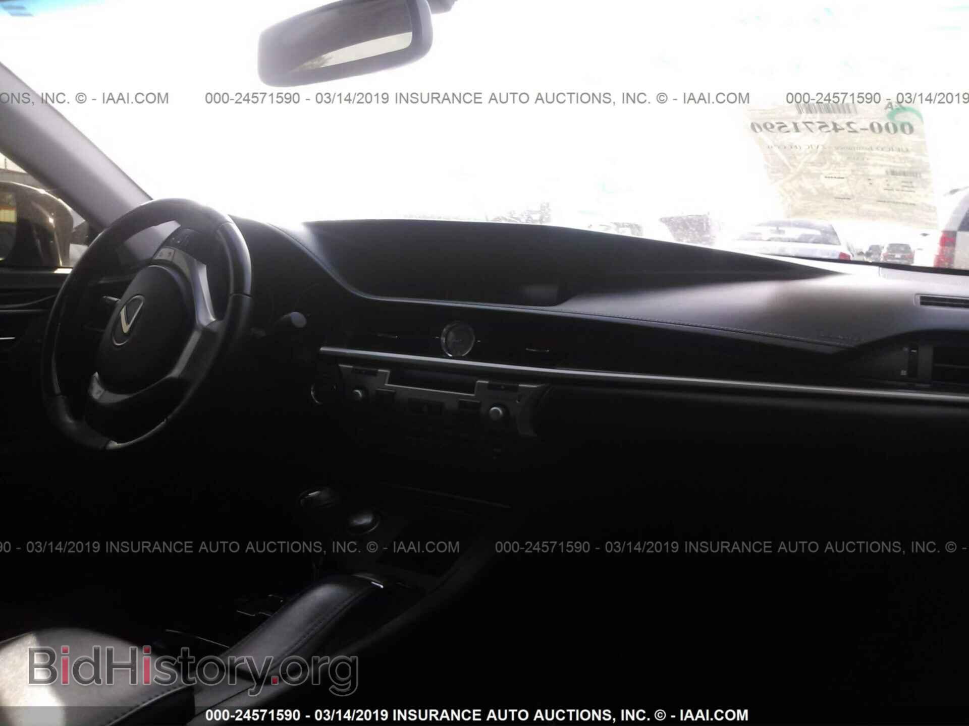 2013 LEXUS ES - VIN: JTHBK1GG3D2004208 - Фото 5