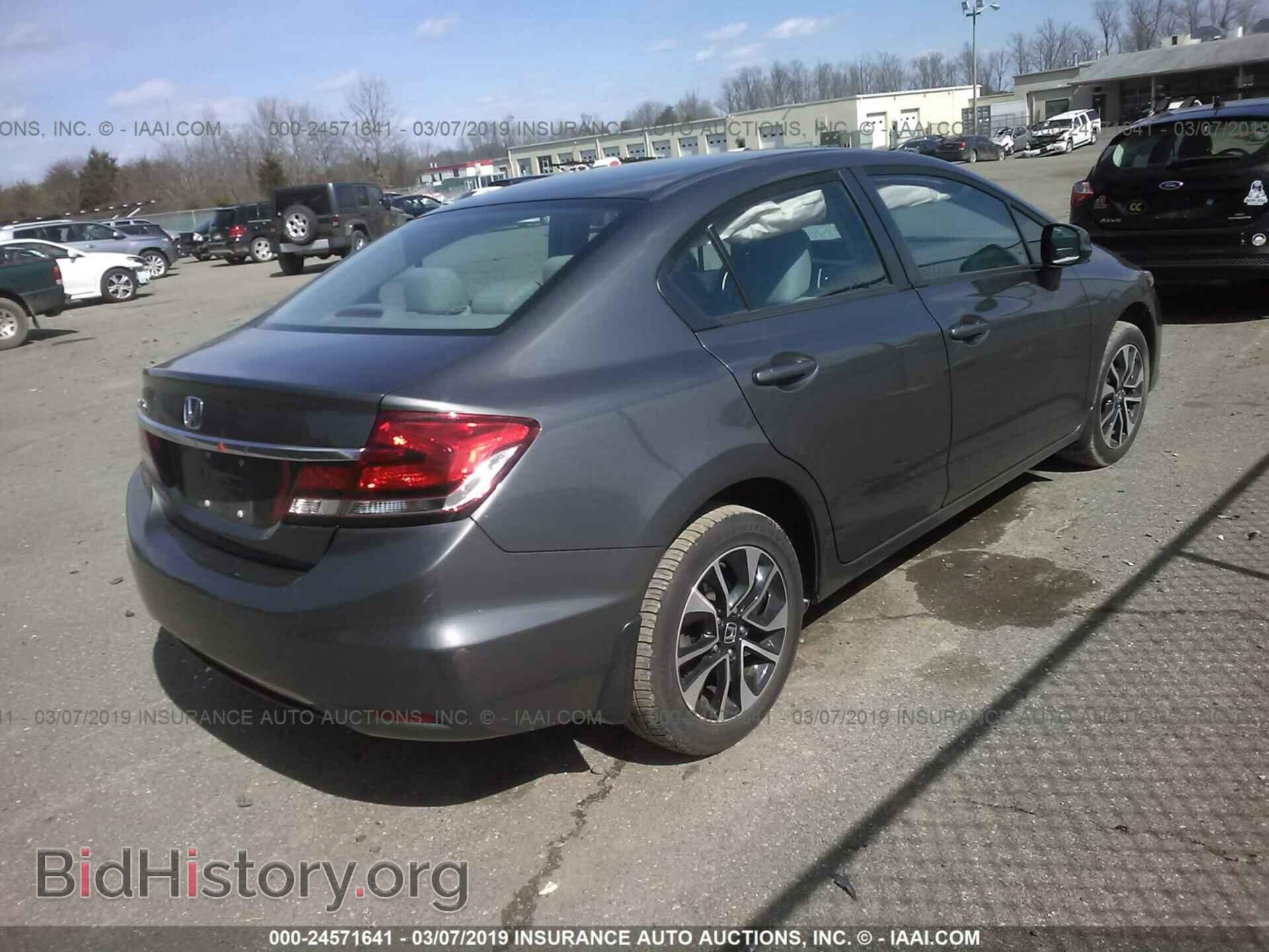 2013 HONDA CIVIC - VIN: 2HGFB2F89DH534498 - Фото 4