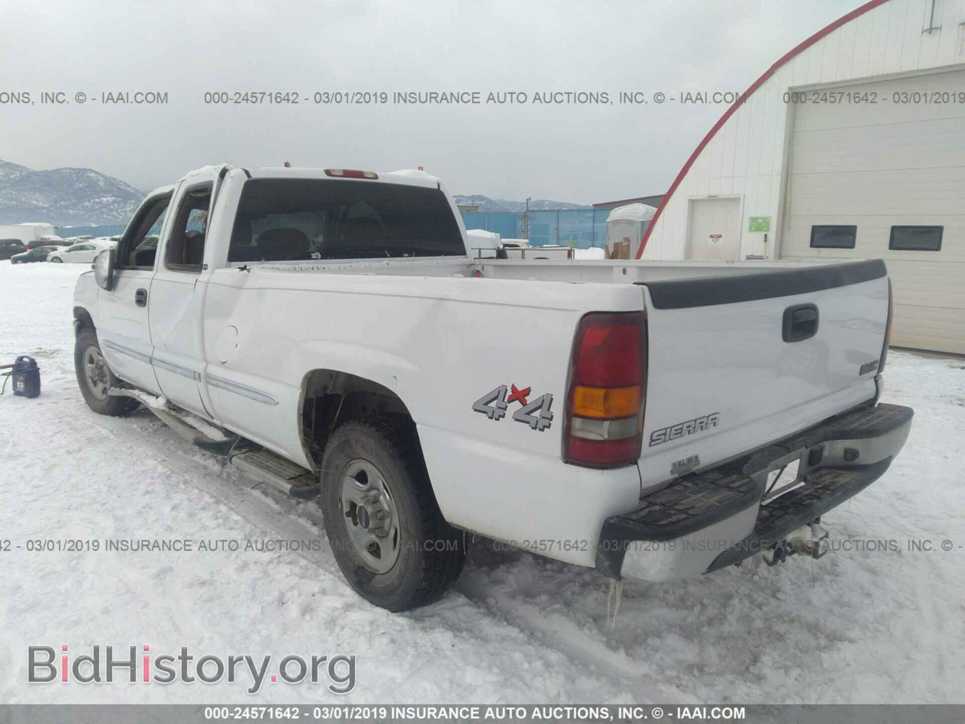 2002 GMC NEW SIERRA - VIN: 1GTEK19T02E215435 - Фото 3