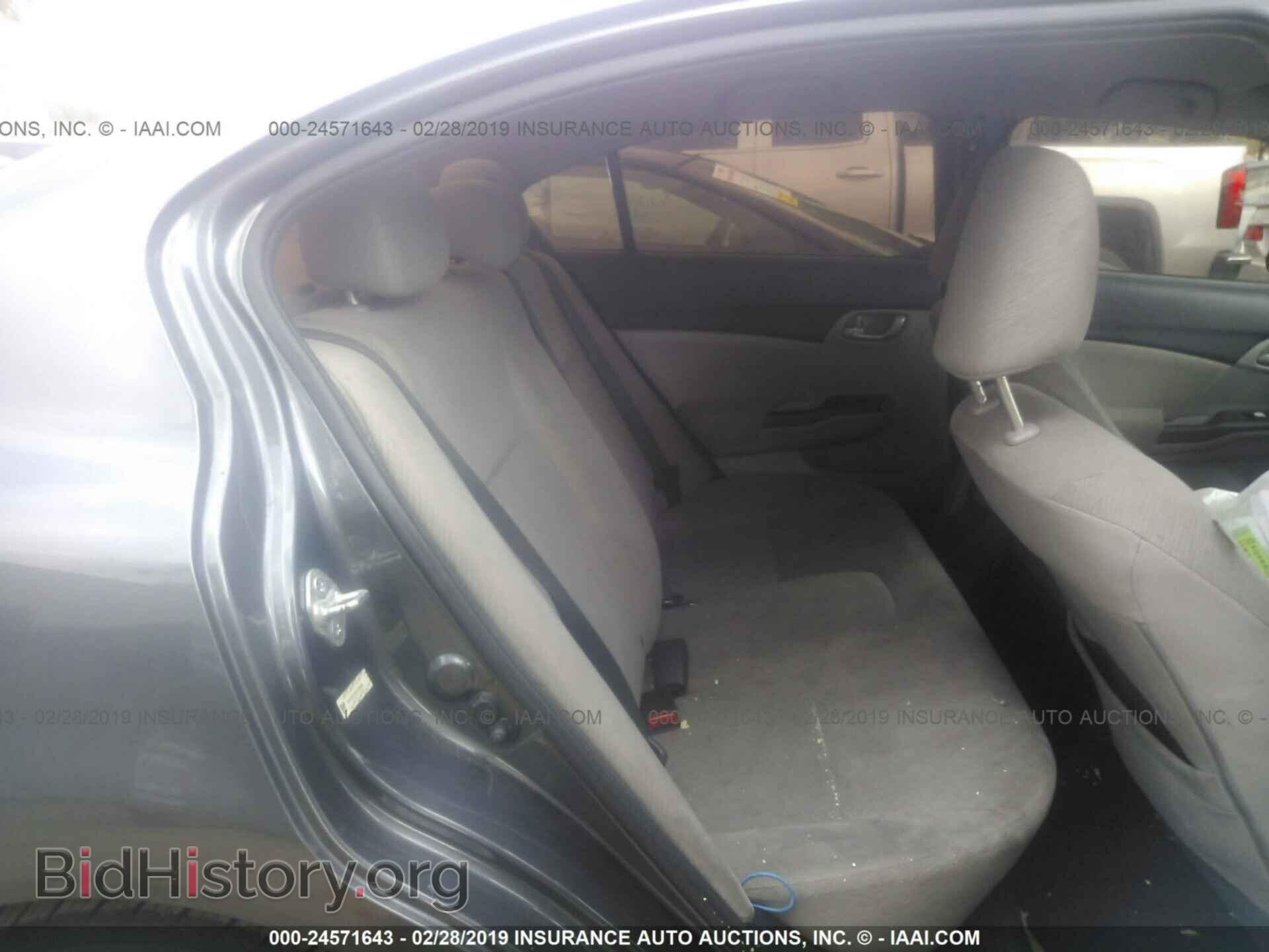 2013 HONDA CIVIC - VIN: 19XFB2F51DE234955 - Photo 8