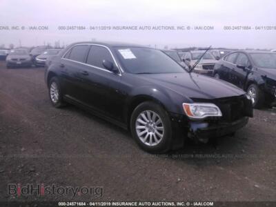 2014 Chrysler 300, black — VIN 2C3CCAAG7EH222290, IAAI