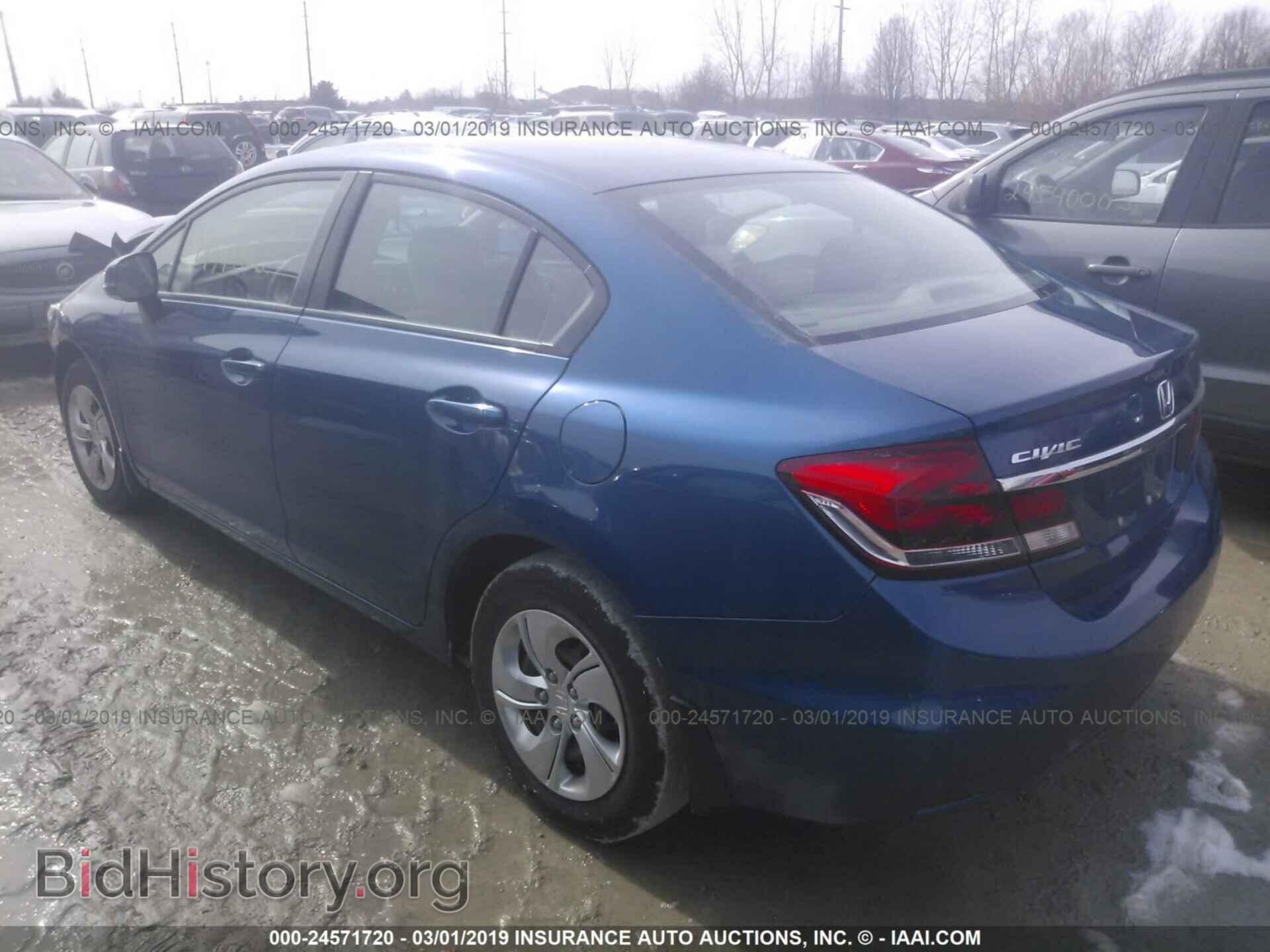 2013 HONDA CIVIC - VIN: 19XFB2F52DE043299 - Фото 3