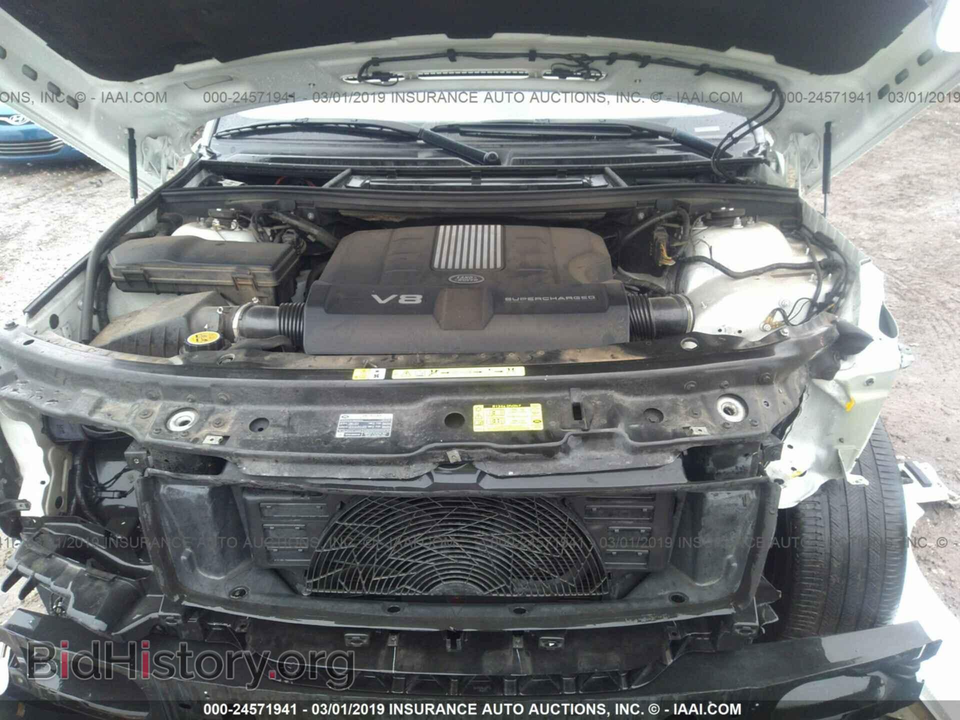 2012 LAND ROVER RANGE ROVER - VIN: SALMF1E48CA360769 - Фото 10