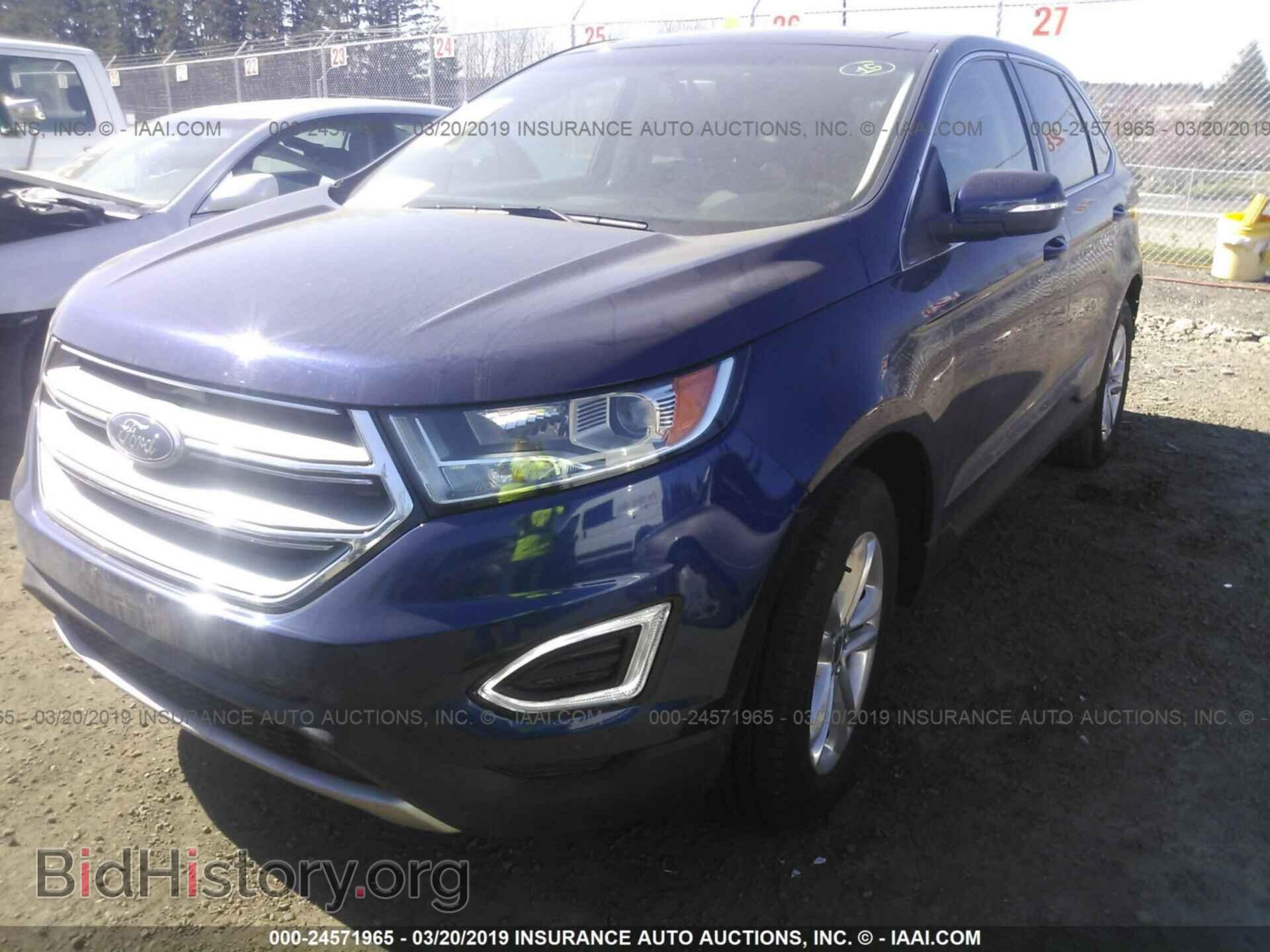 2016 FORD EDGE - VIN: 2FMPK4J97GBB57526 - Фото 2