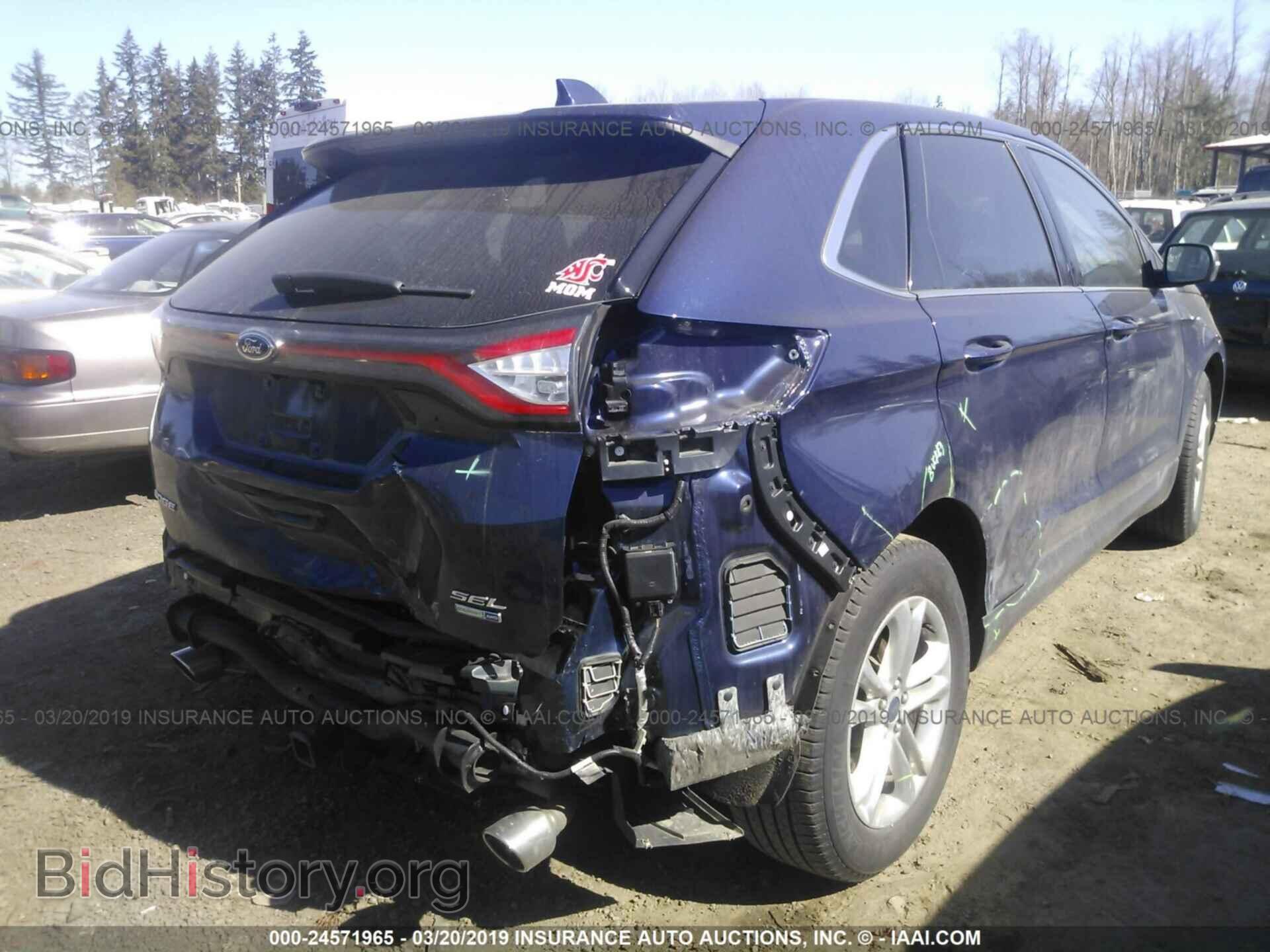 2016 FORD EDGE - VIN: 2FMPK4J97GBB57526 - Фото 4