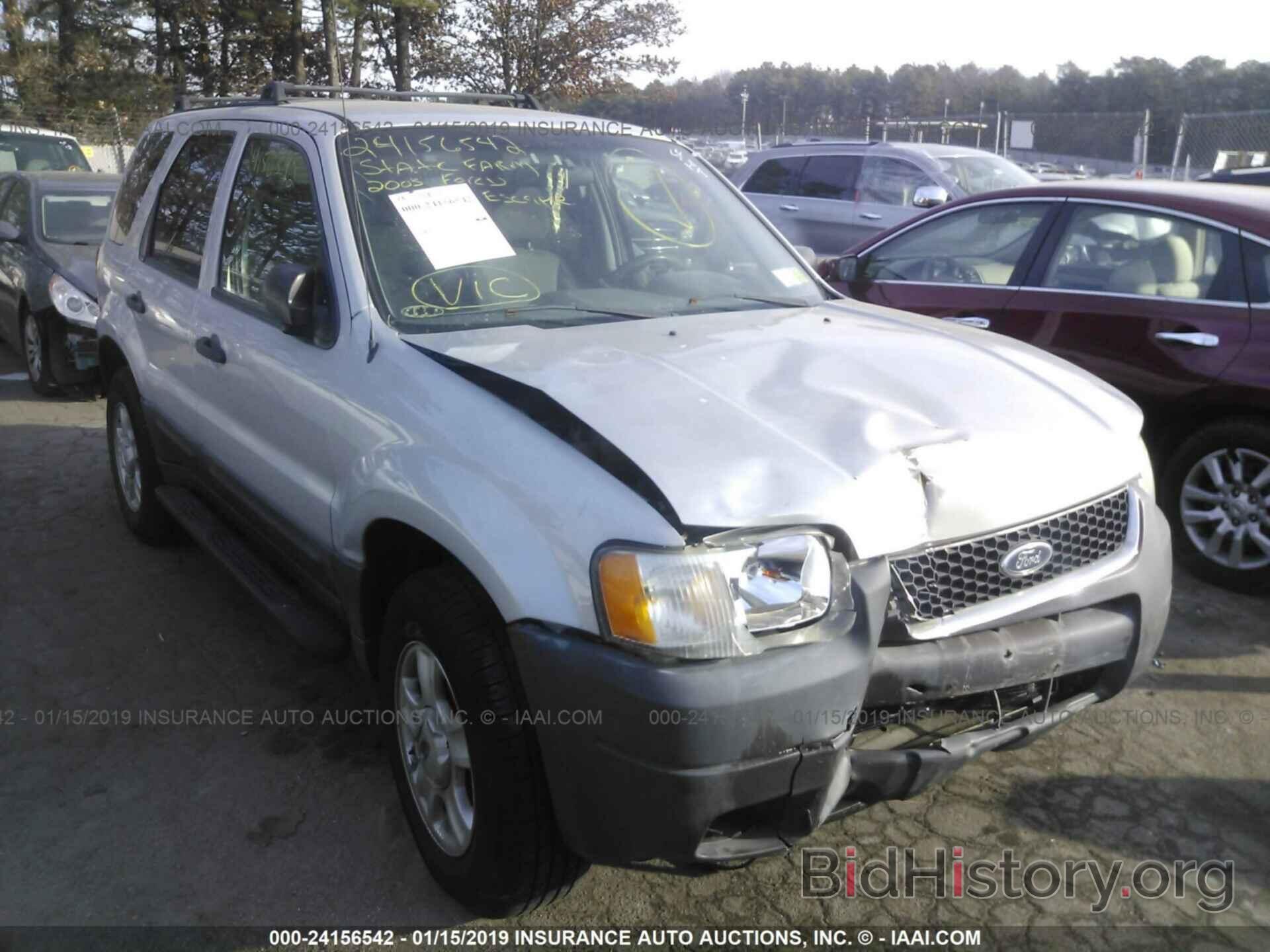 Photo 1FMYU03183KA43081 - FORD ESCAPE 2003