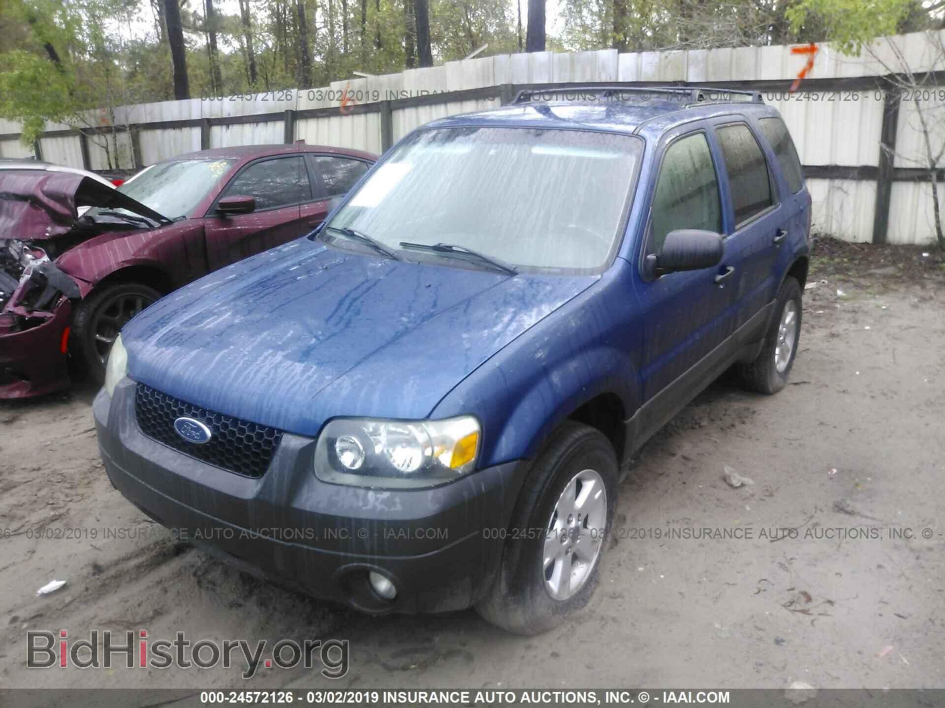 2007 FORD ESCAPE - VIN: 1FMYU03107KB43116 - Фото 2