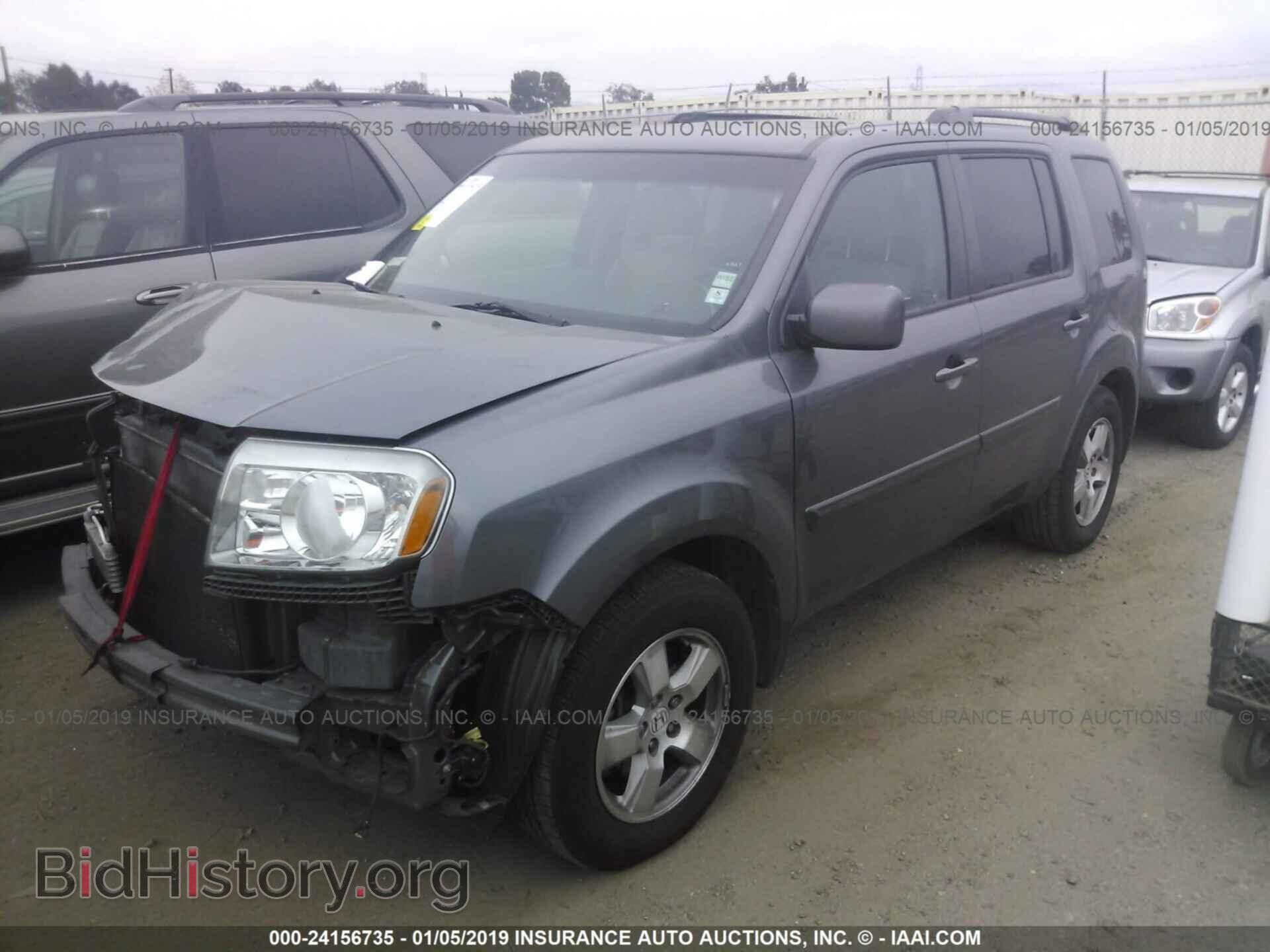 2011 HONDA PILOT - VIN: 5FNYF3H7XBB046122 - Фото 2