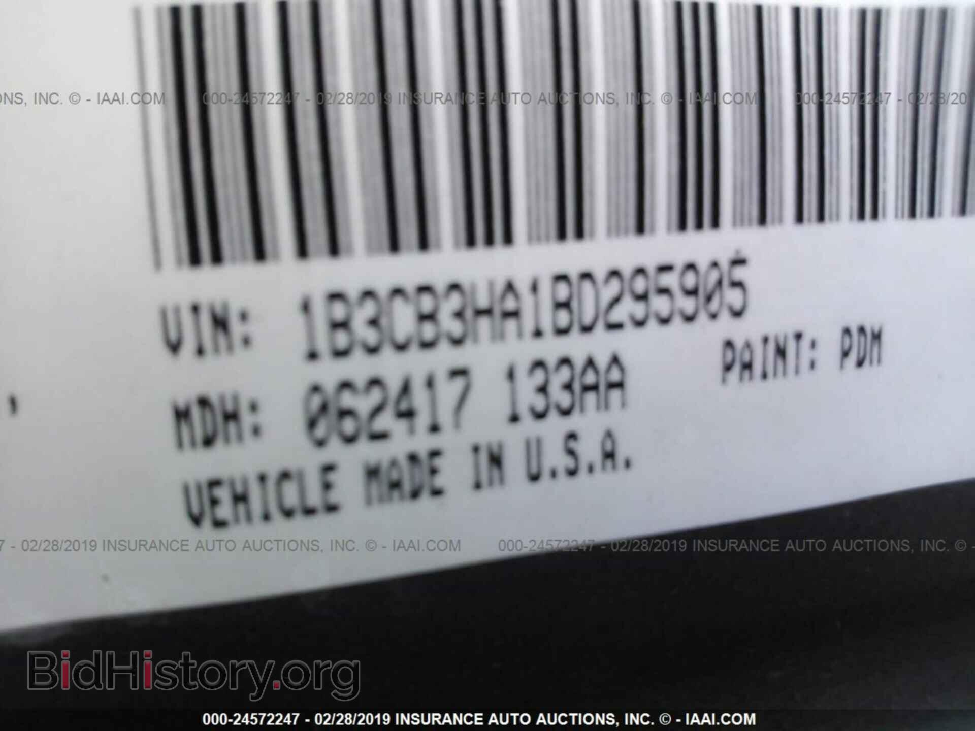2011 DODGE CALIBER - VIN: 1B3CB3HA1BD295905 - Photo 9