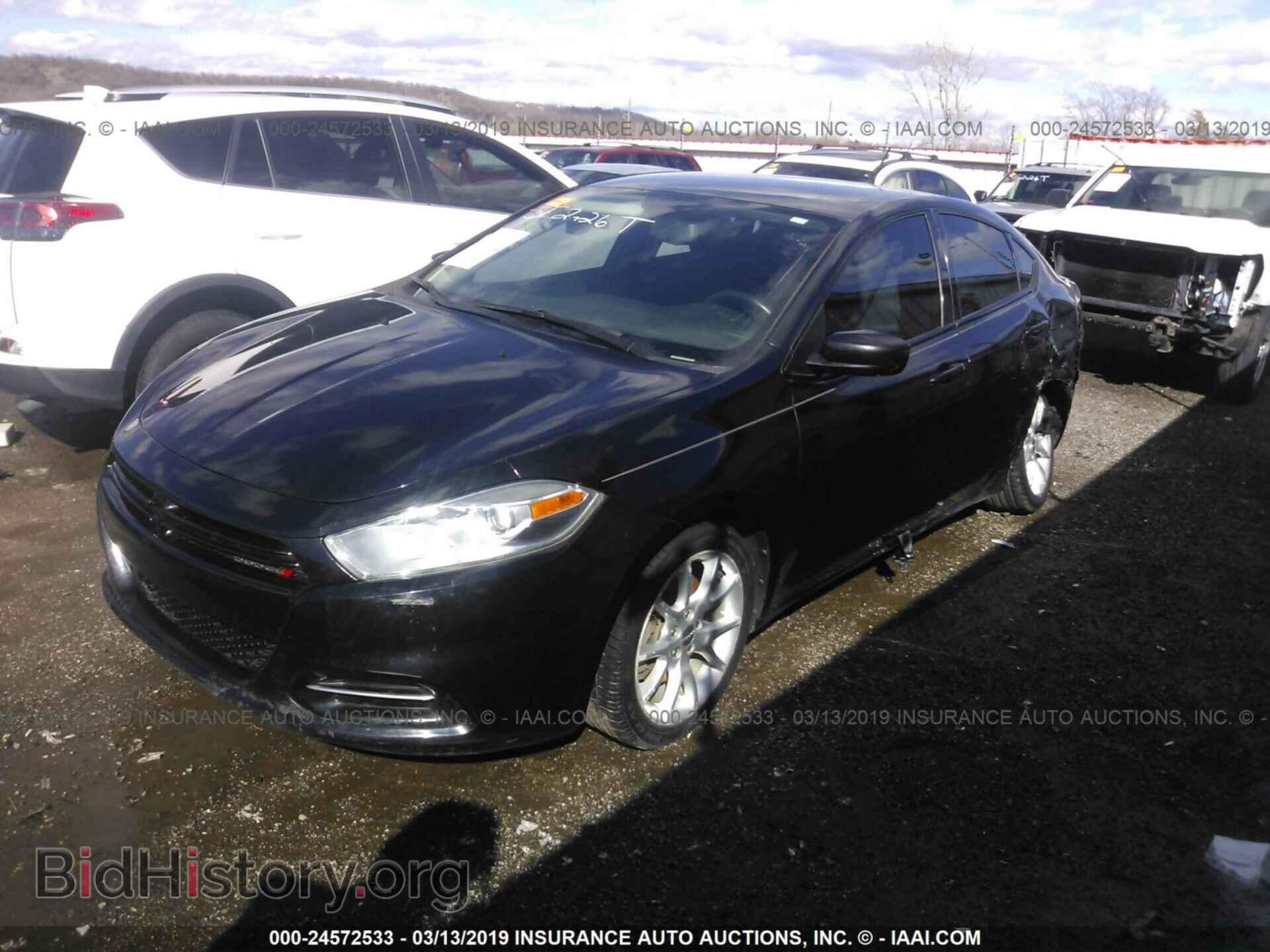 2013 DODGE DART - VIN: 1C3CDFBA1DD143715 - Фото 2