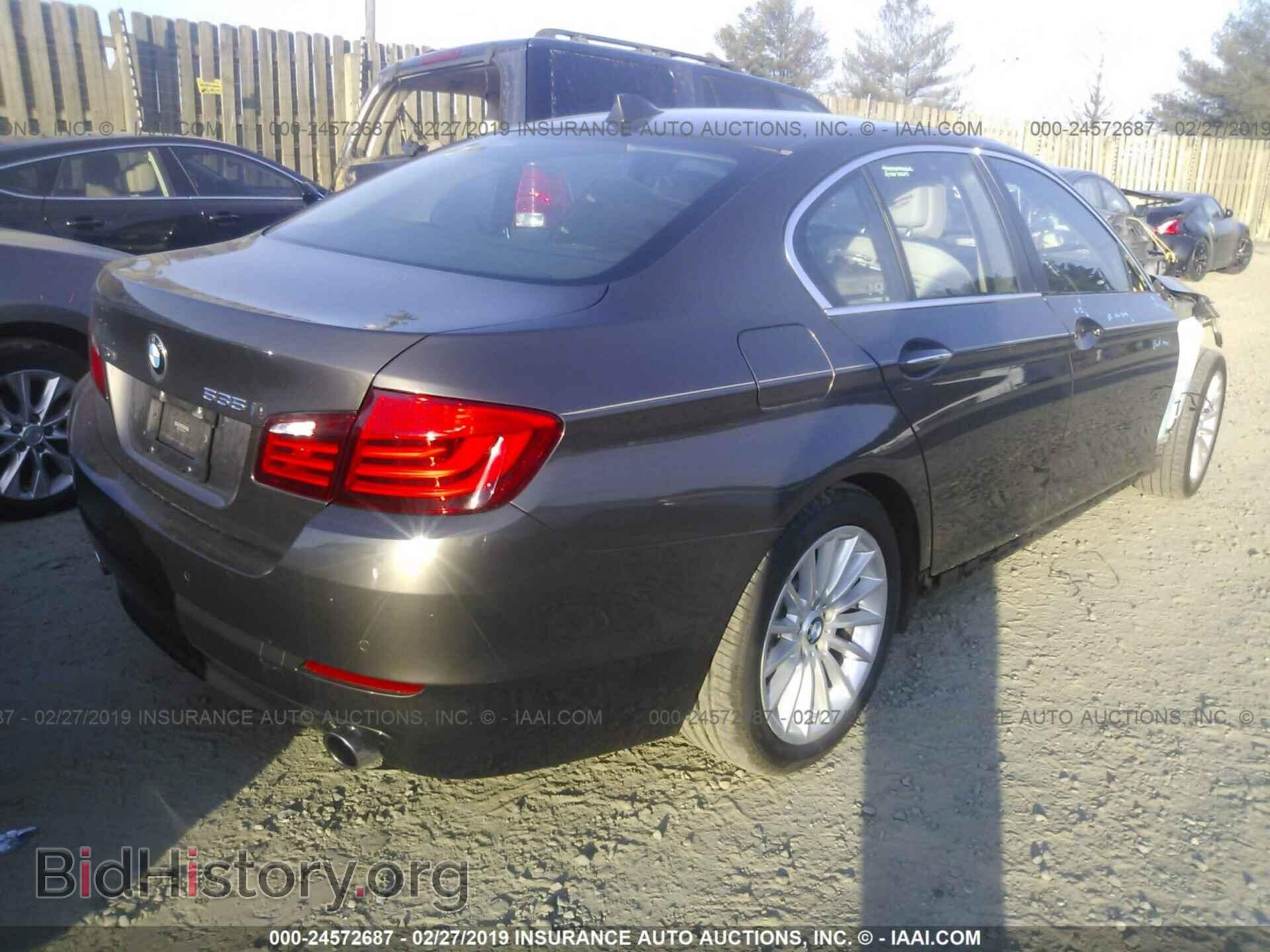 2013 BMW 535 - VIN: WBAFU7C52DDU74249 - Фото 4