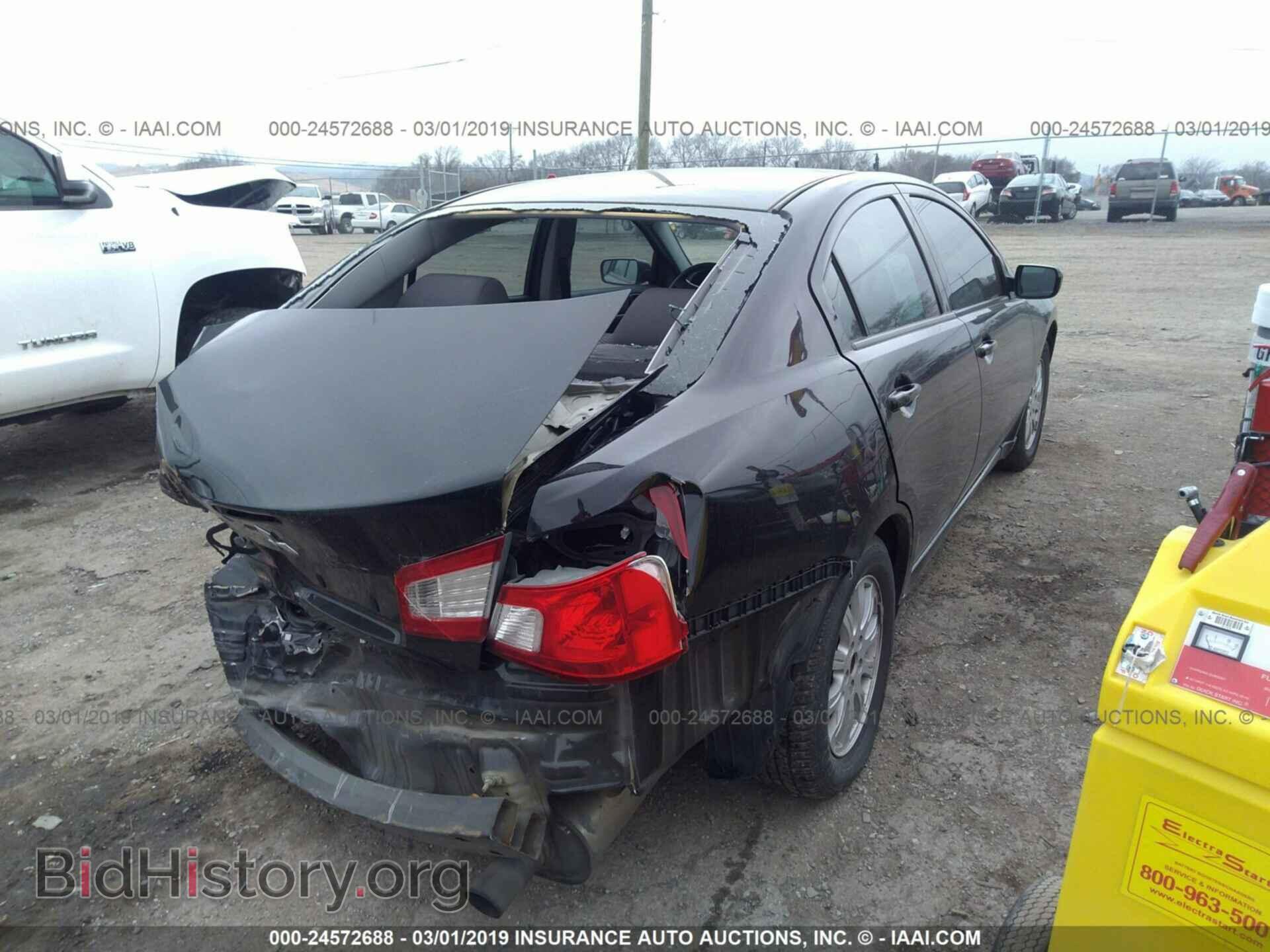 2012 MITSUBISHI GALANT - VIN: 4A32B2FF4CE006723 - Фото 4