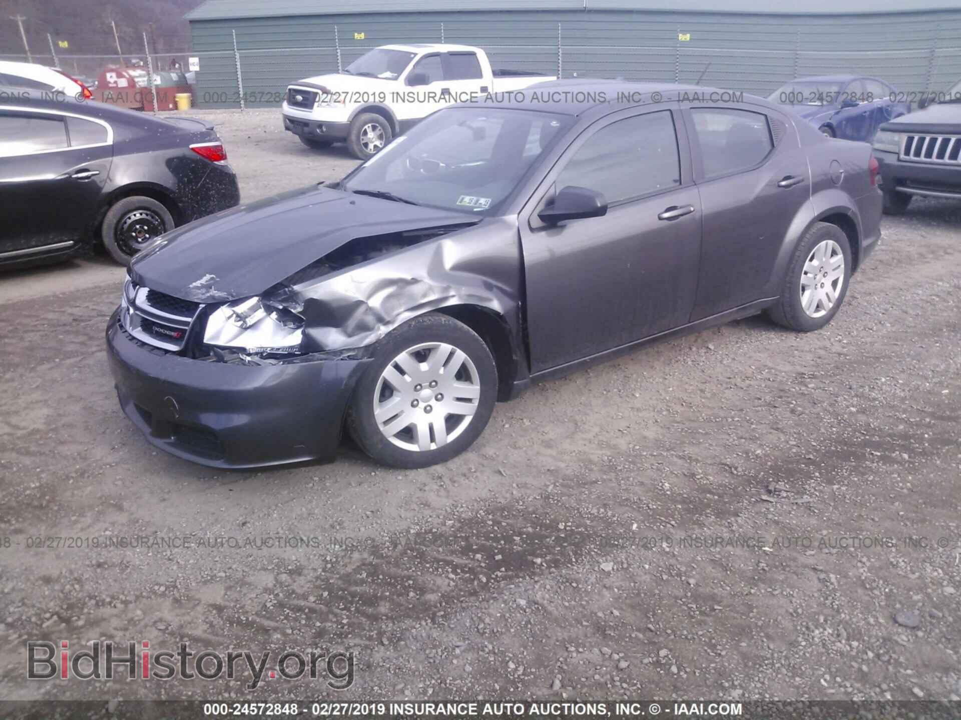 2014 DODGE AVENGER - VIN: 1C3CDZAB1EN200728 - Фото 2