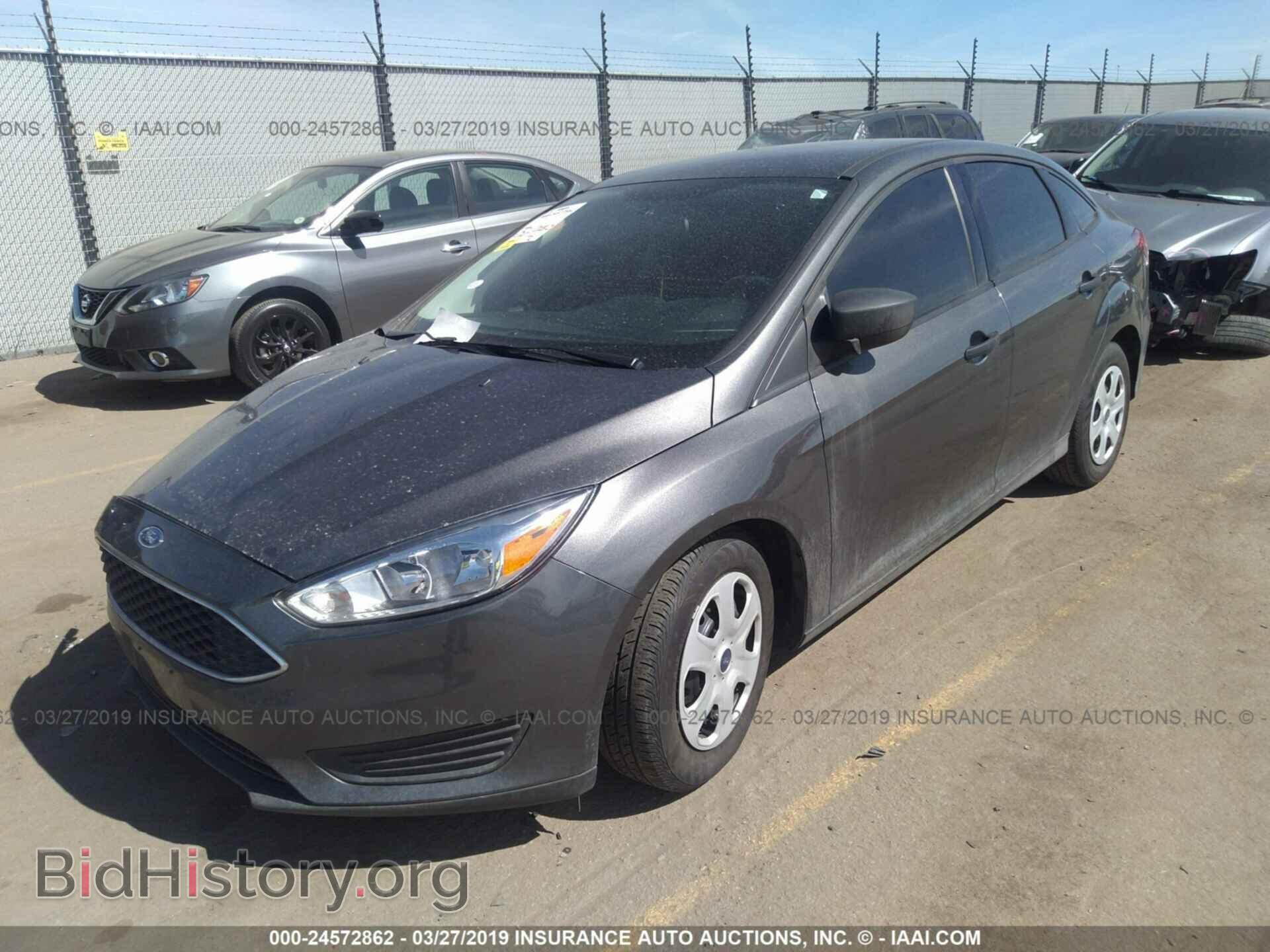 2018 FORD FOCUS - VIN: 1FADP3E28JL260175 - Фото 2
