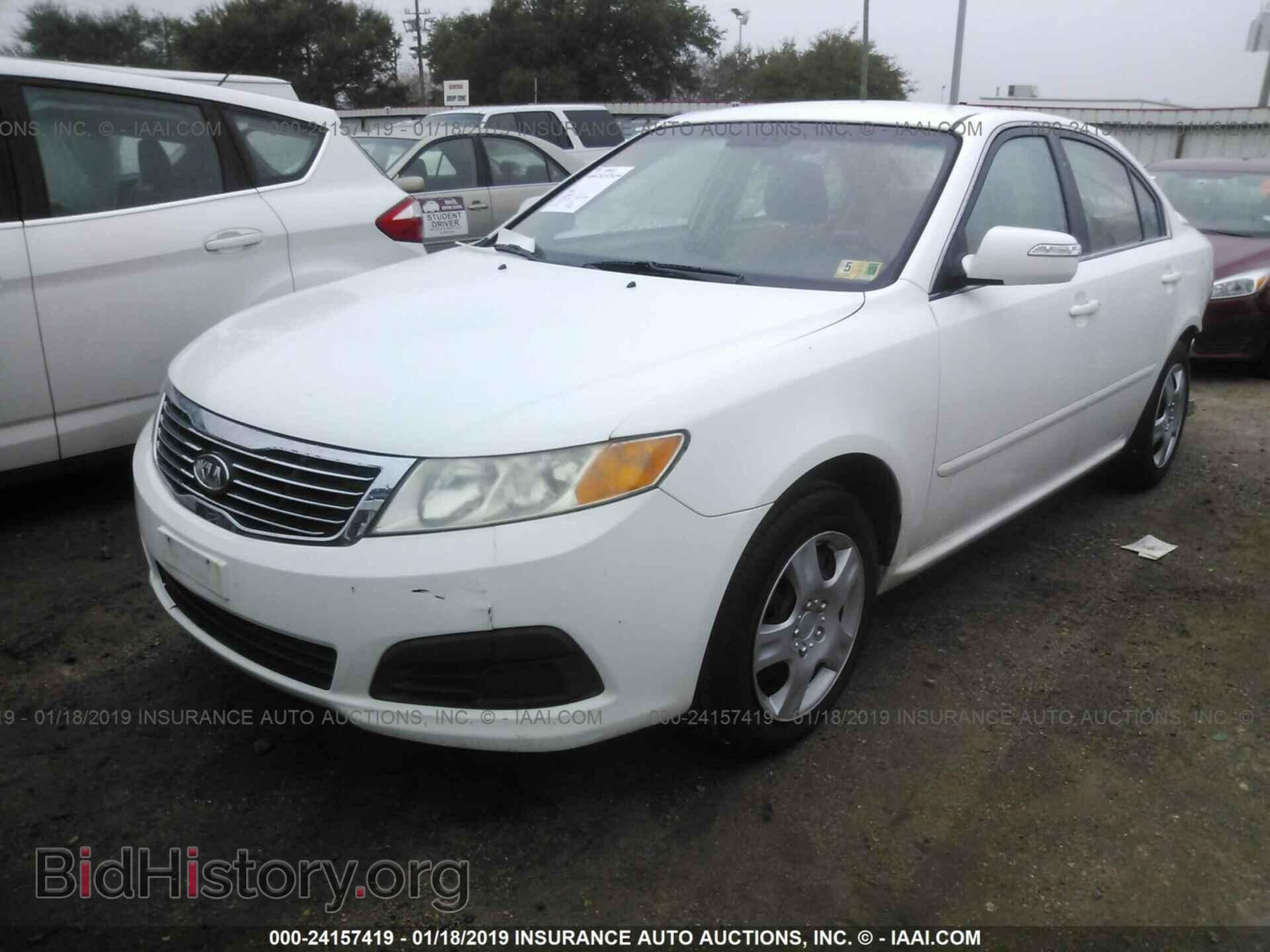 2009 KIA OPTIMA - VIN: KNAGE228795332464 - Фото 2