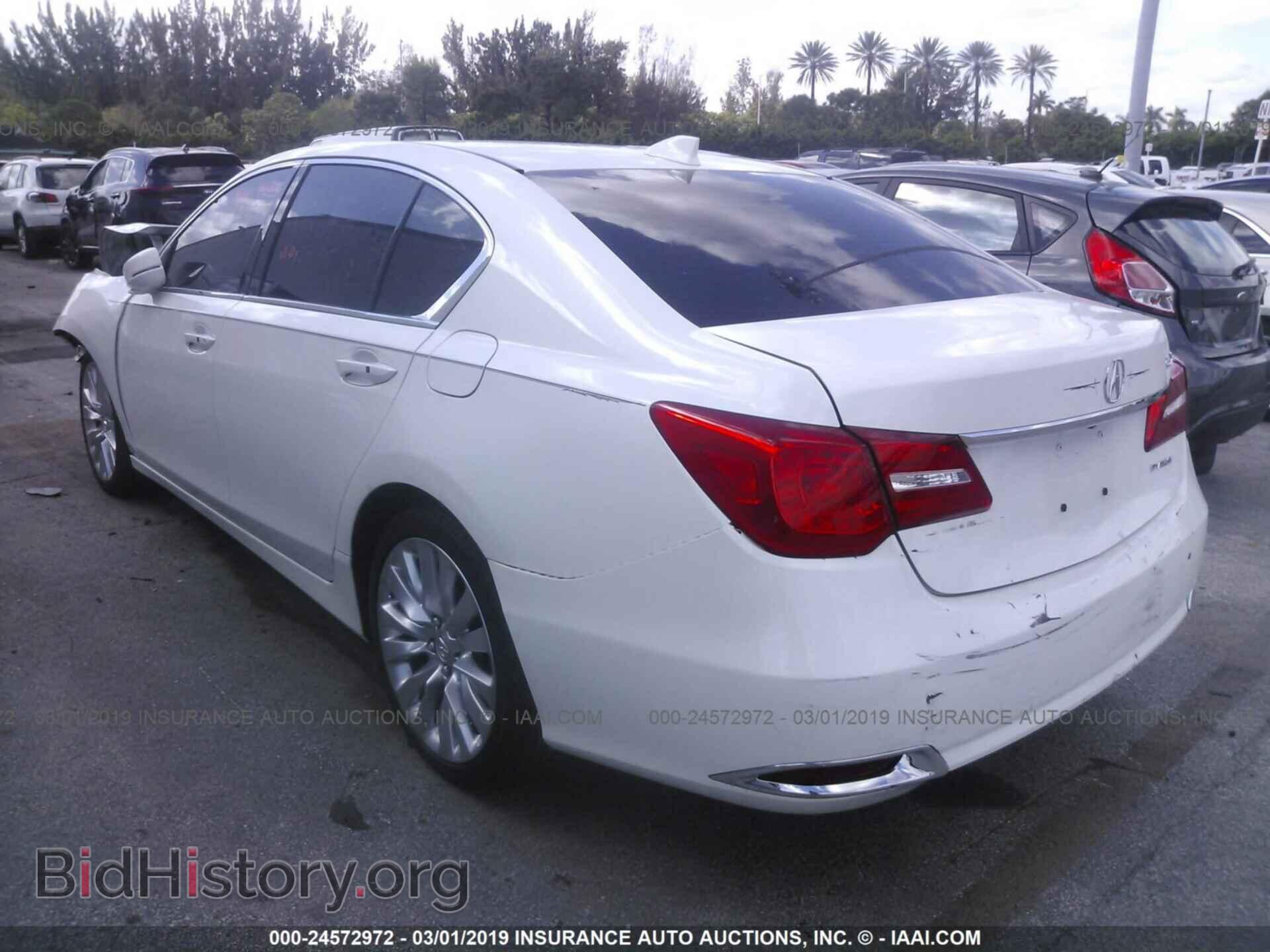 2015 ACURA RLX - VIN: JH4KC1F52FC000712 - Фото 3