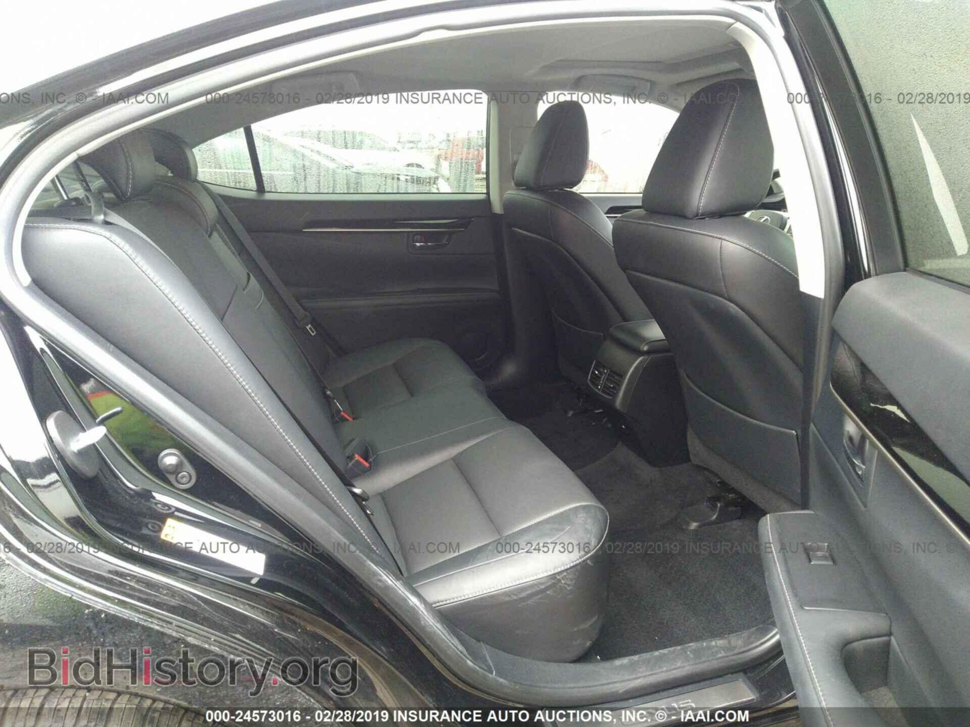 2015 LEXUS ES - VIN: JTHBK1GG1F2175638 - Фото 8