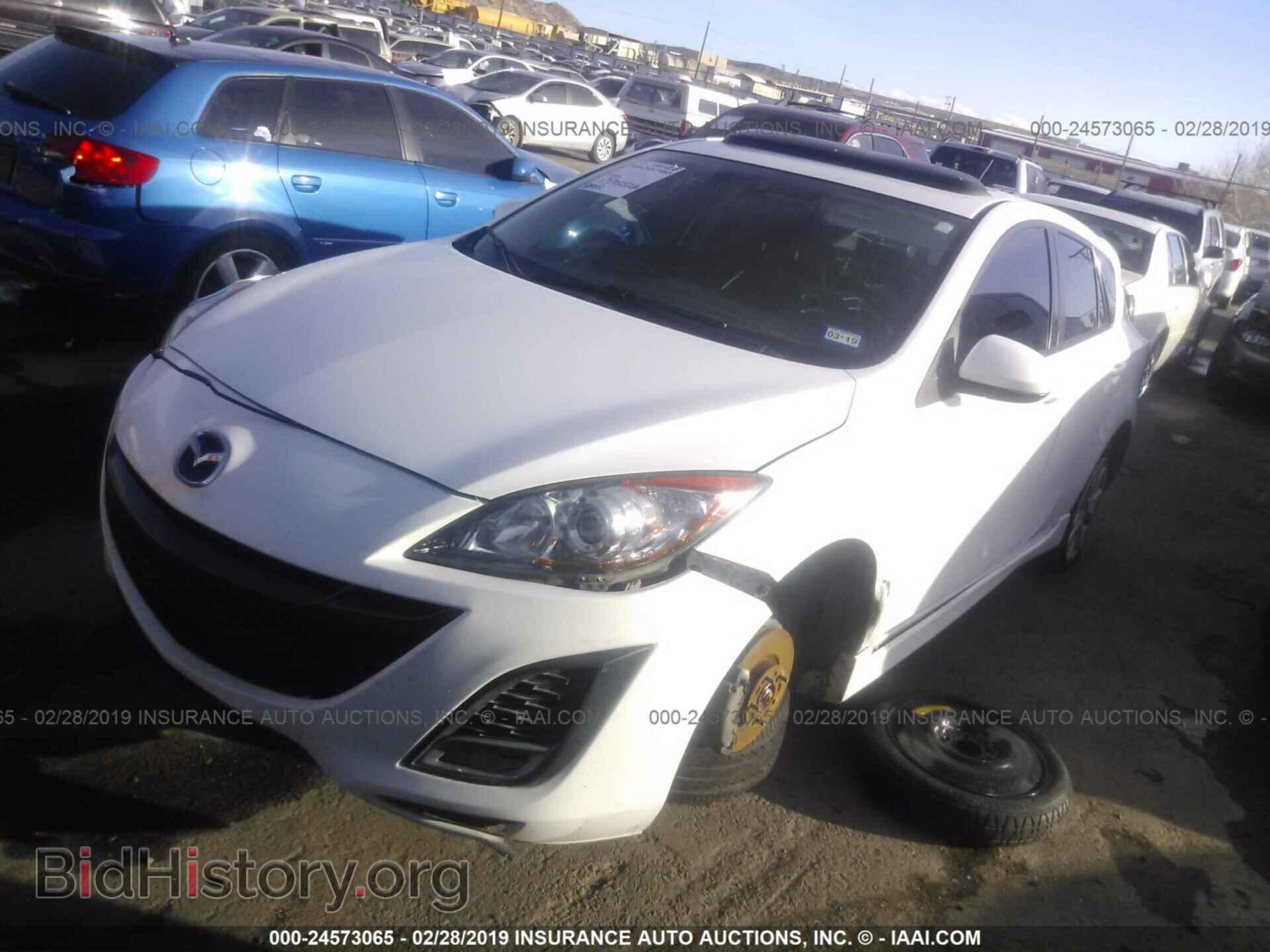 2011 MAZDA 3 - VIN: JM1BL1M62B1448967 - Фото 2