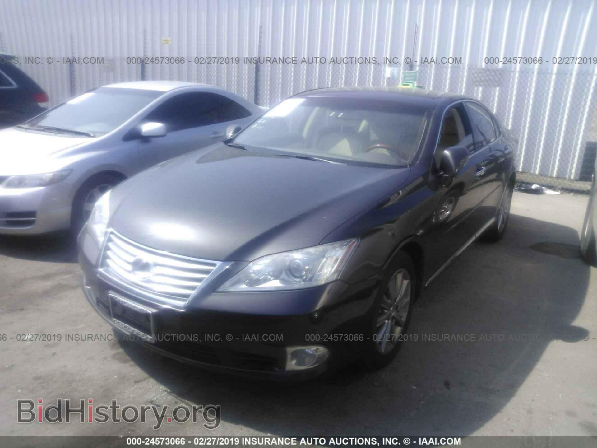 2011 LEXUS ES - VIN: JTHBK1EGXB2448234 - Фото 2