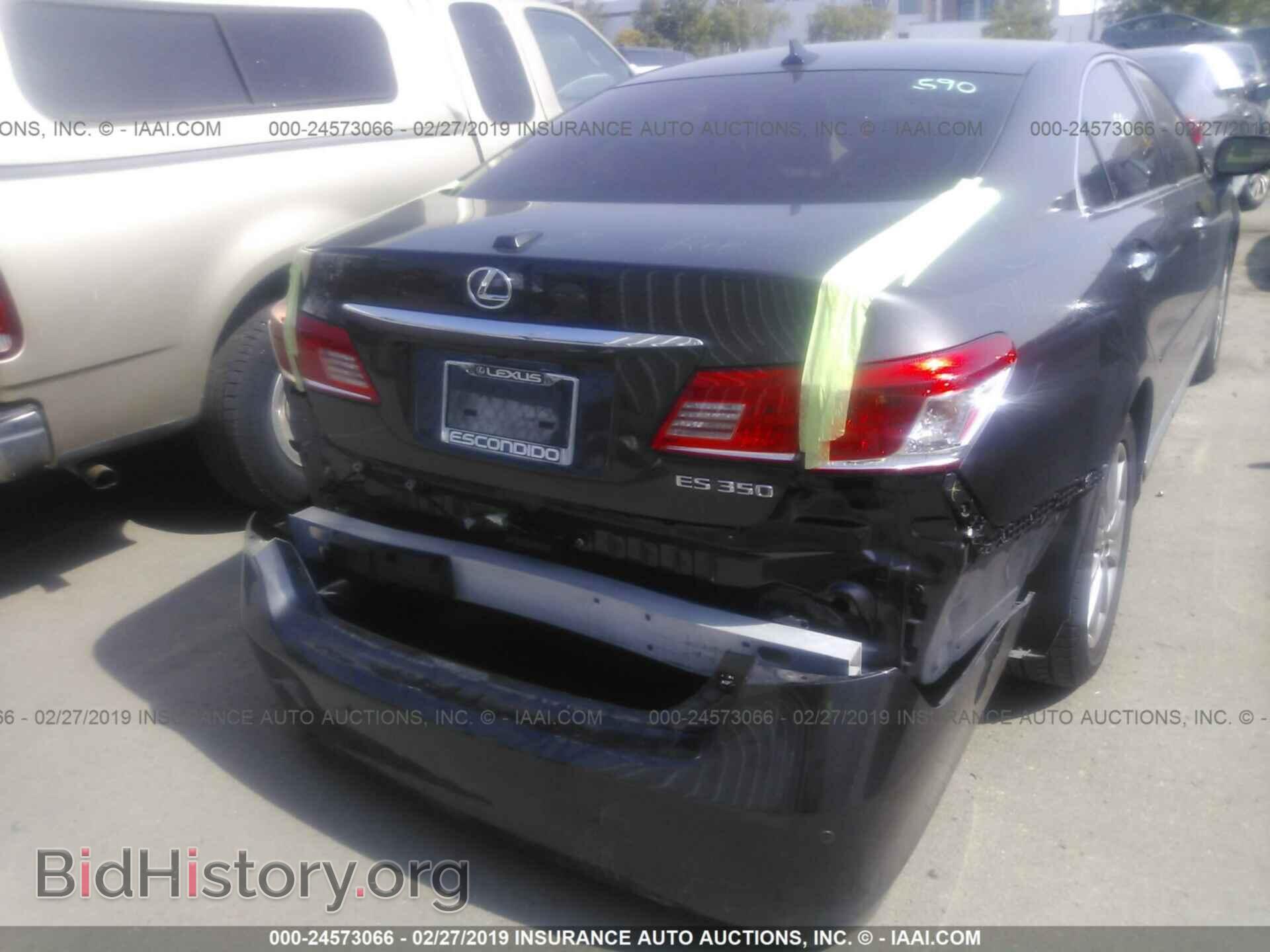 2011 LEXUS ES - VIN: JTHBK1EGXB2448234 - Фото 6