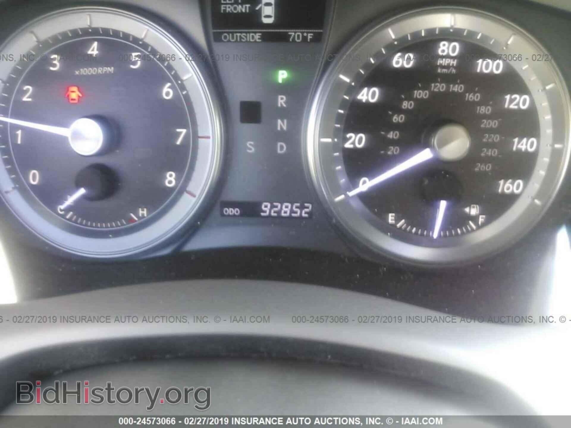 2011 LEXUS ES - VIN: JTHBK1EGXB2448234 - Фото 7