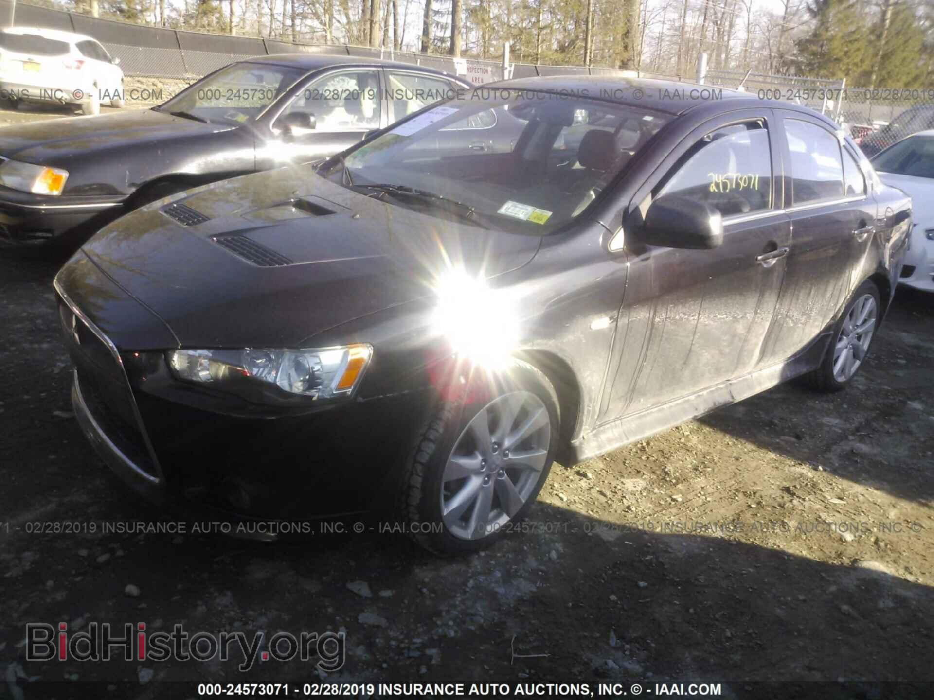 2014 MITSUBISHI LANCER - VIN: JA32V6FV1EU020949 - Фото 2